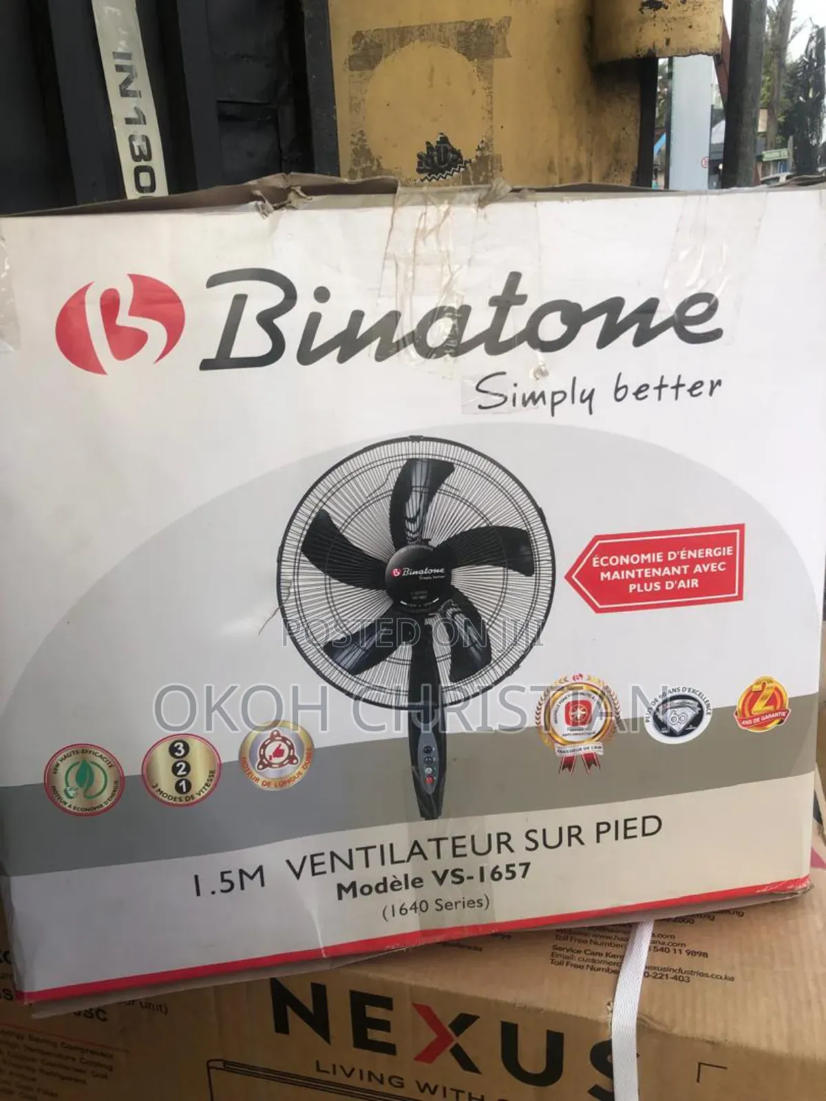 Binatone Standing Fan