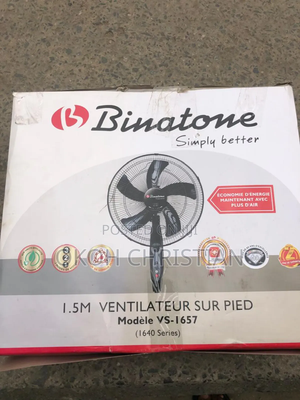 Binatone Standing Fan