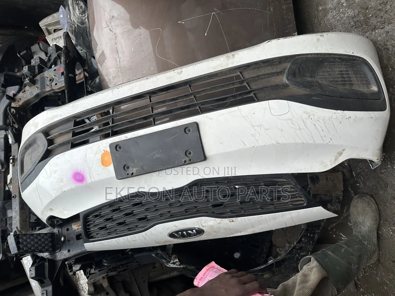 Complete Front Bumper Kia Rio 2011 2012