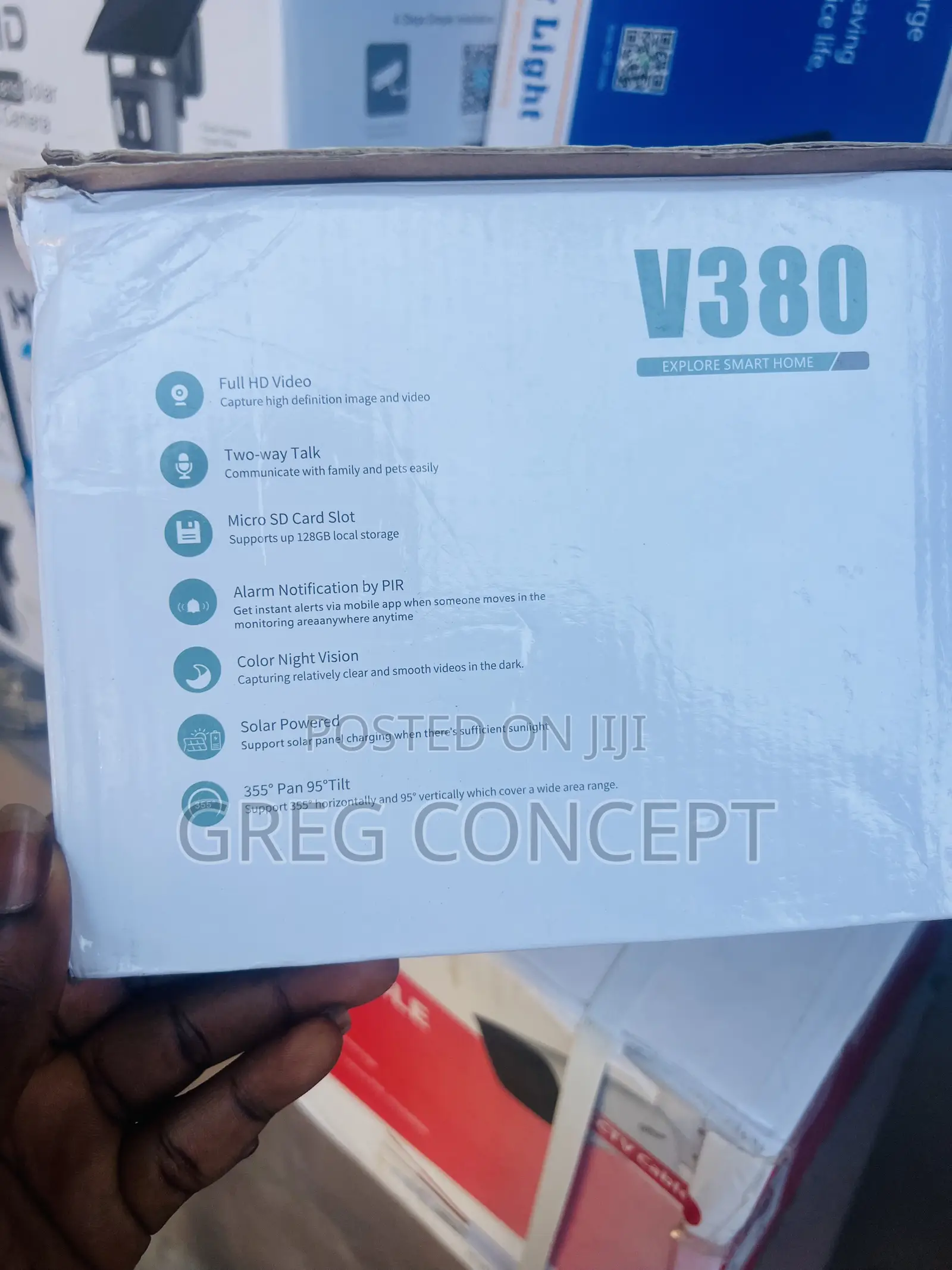 Intelligent Solar Camera X360
