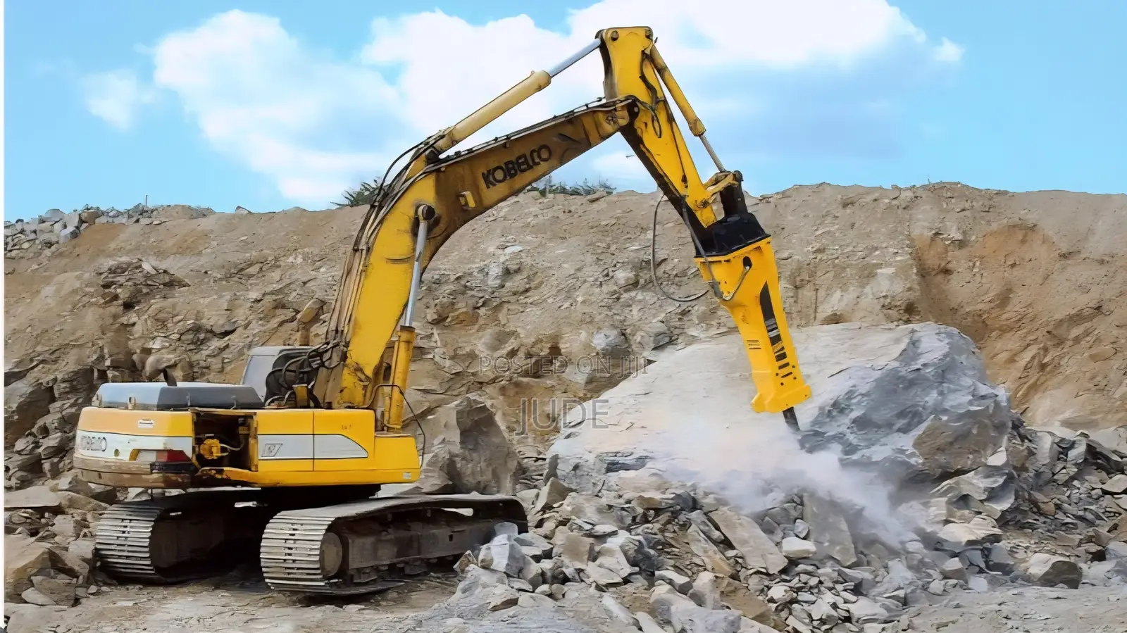 Jack Hammer/Excavator For Hire