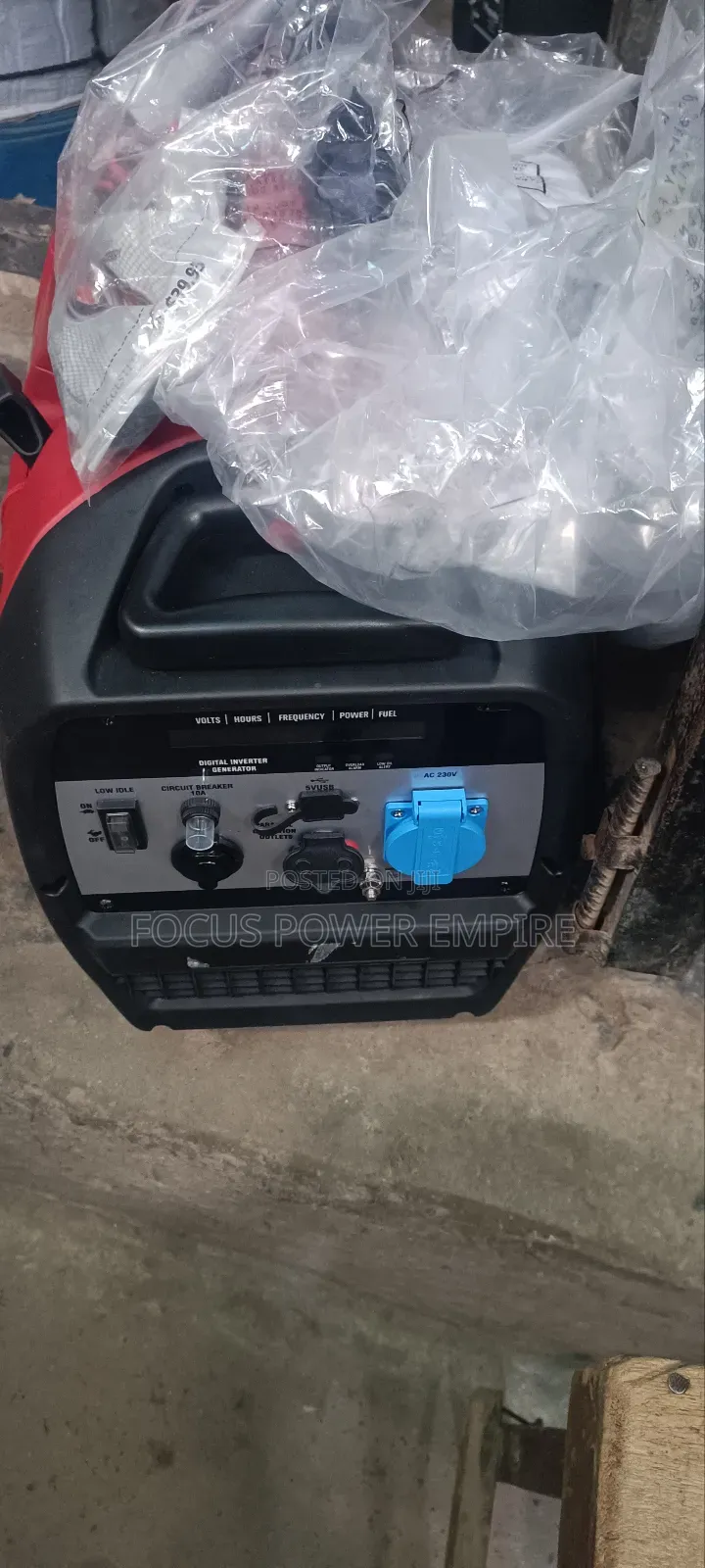 I Power4.5kva Inverter Gen Hand Start Lower Fuel Consumption