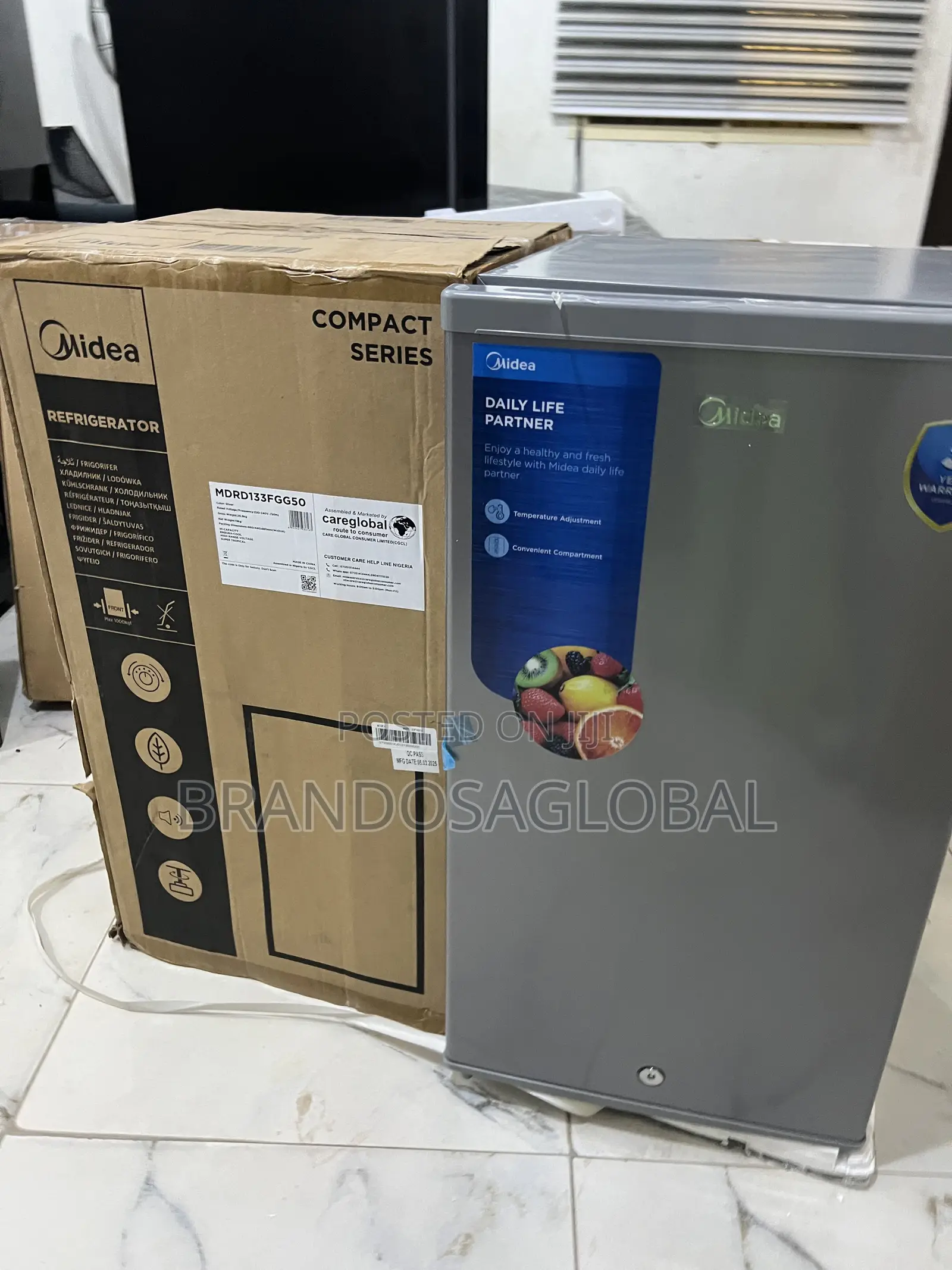 Midea Mdrd133fgg50 90l Fridge – Modern Energy Efficient