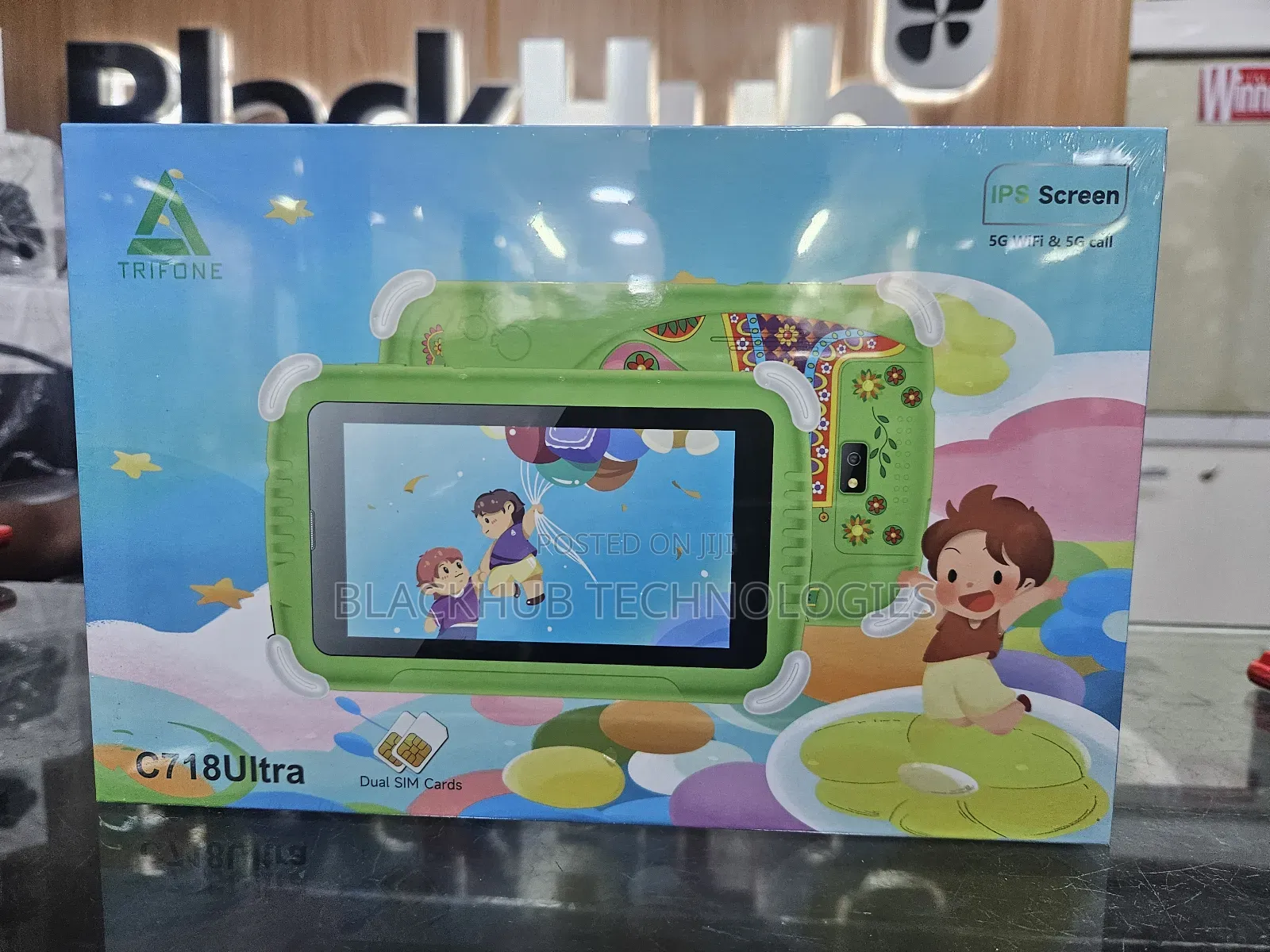 Trifone C718 Ultra Kids Tablet (Sim and Wi-Fi)