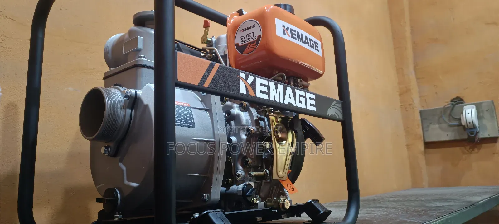 Original Kemage Type Kmd4inch Diesel Water Pump Engine