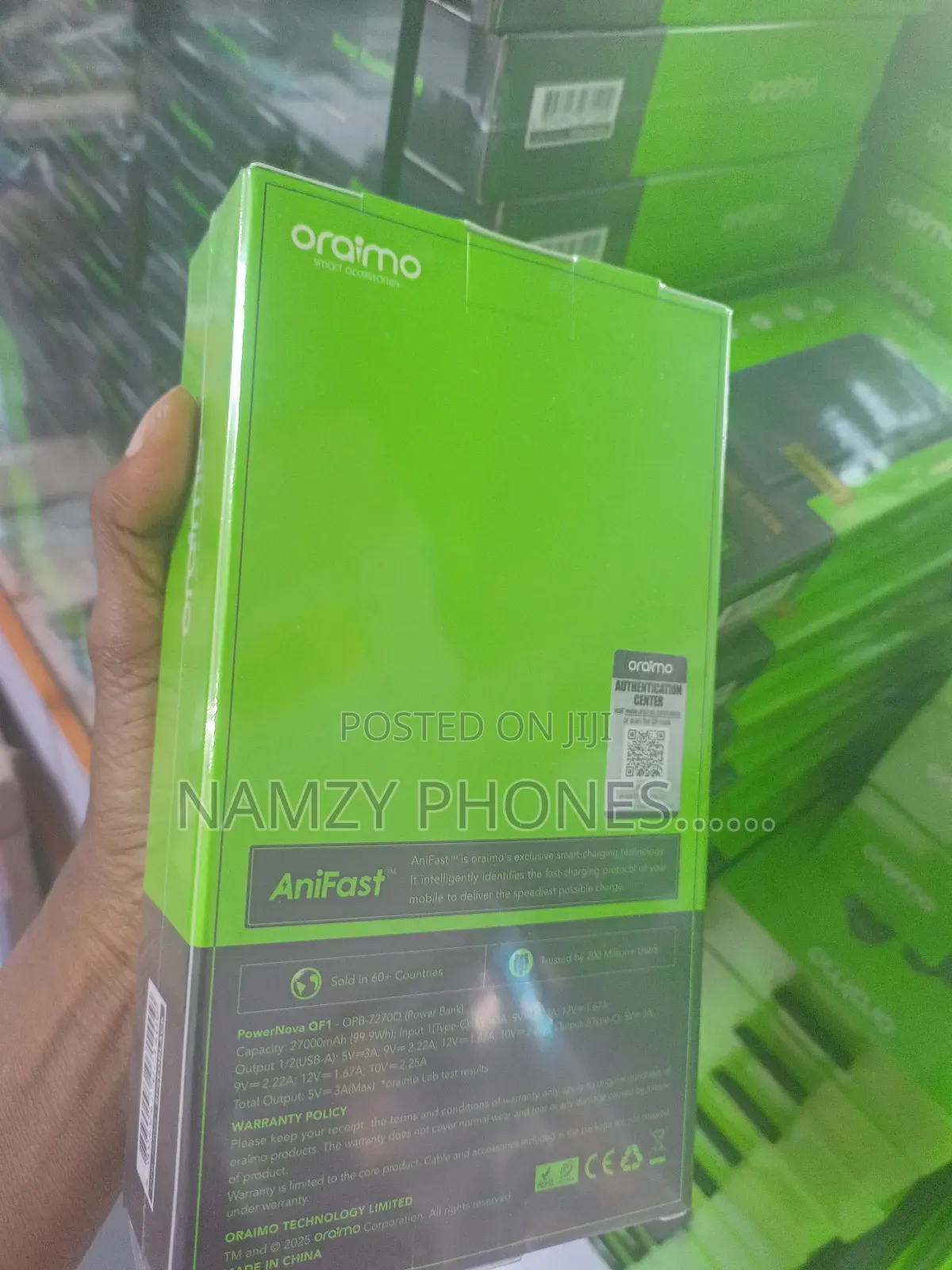Oraimo 27,000mah Powerbank