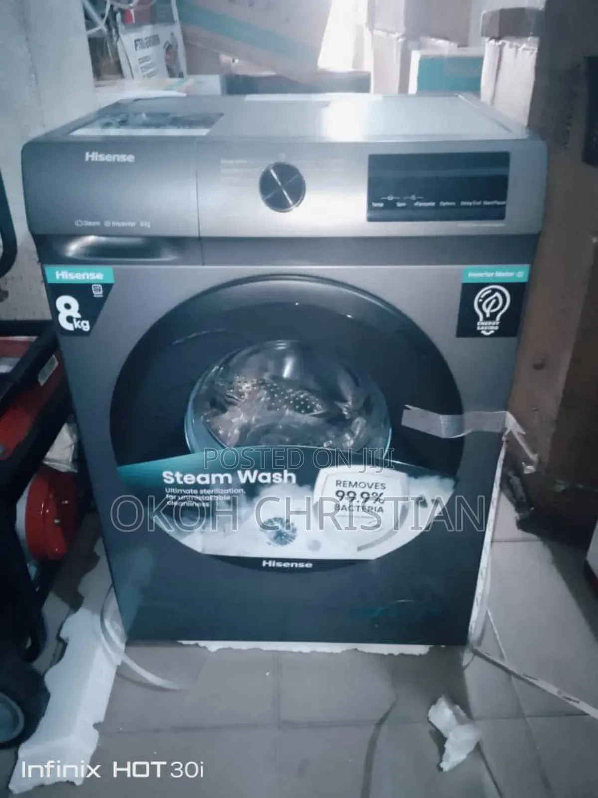 Hisense 8kg Inverter Washing Machine