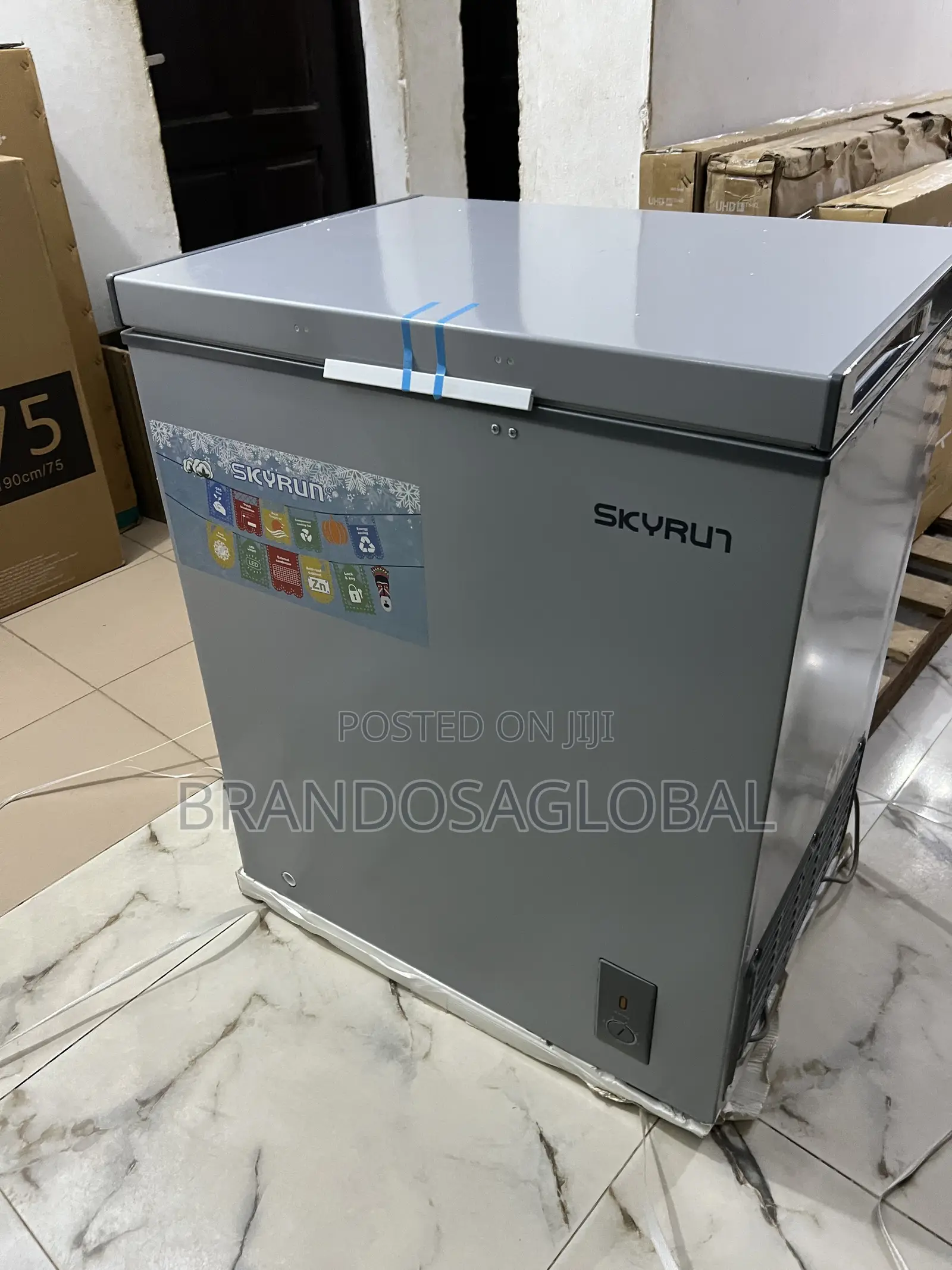 Skyrun 145l Deep Freezer – Powerful Compressor, Low Energy Use