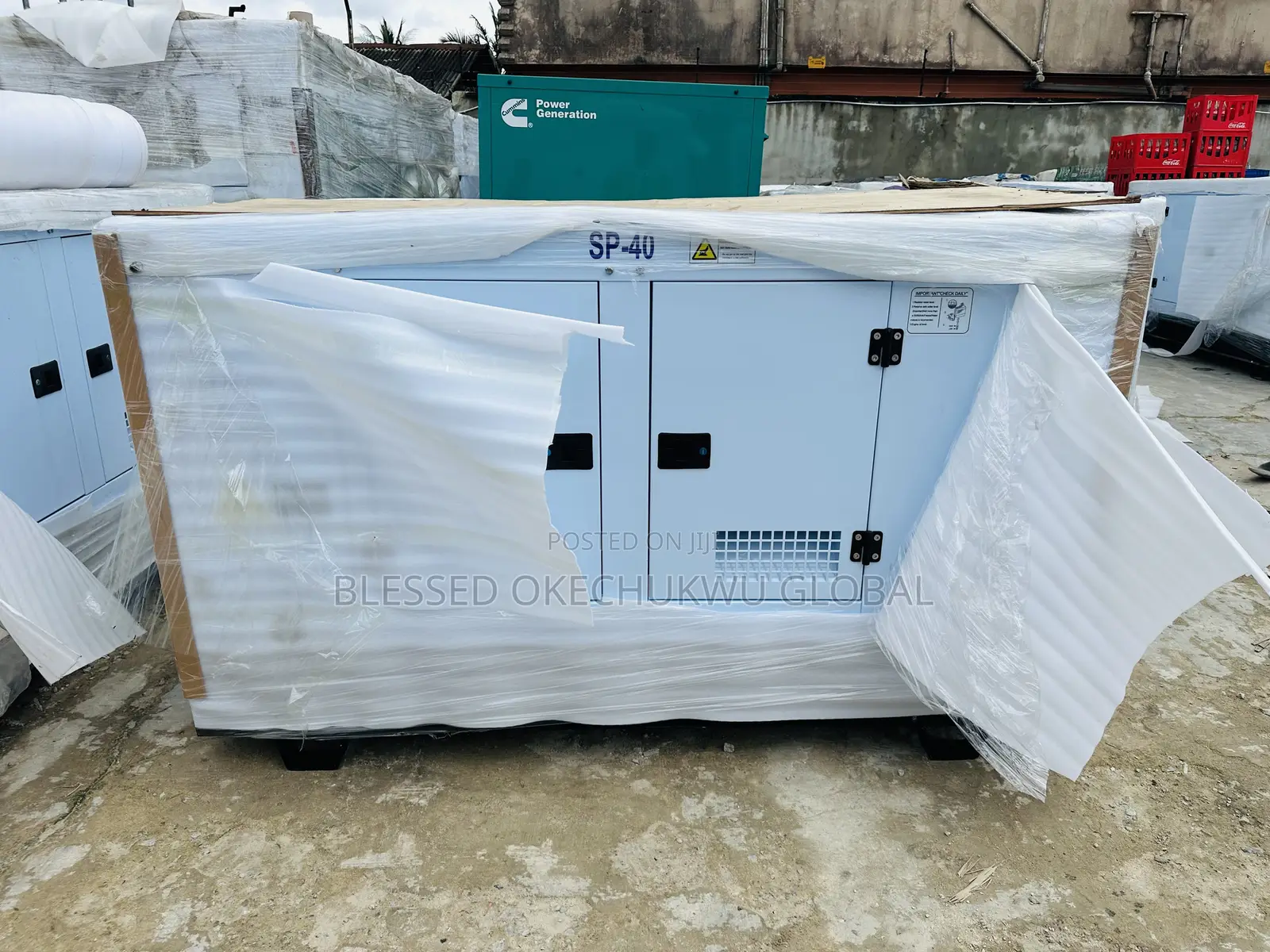 Standard 40kva Perkins Soundproof Generator With Warranty