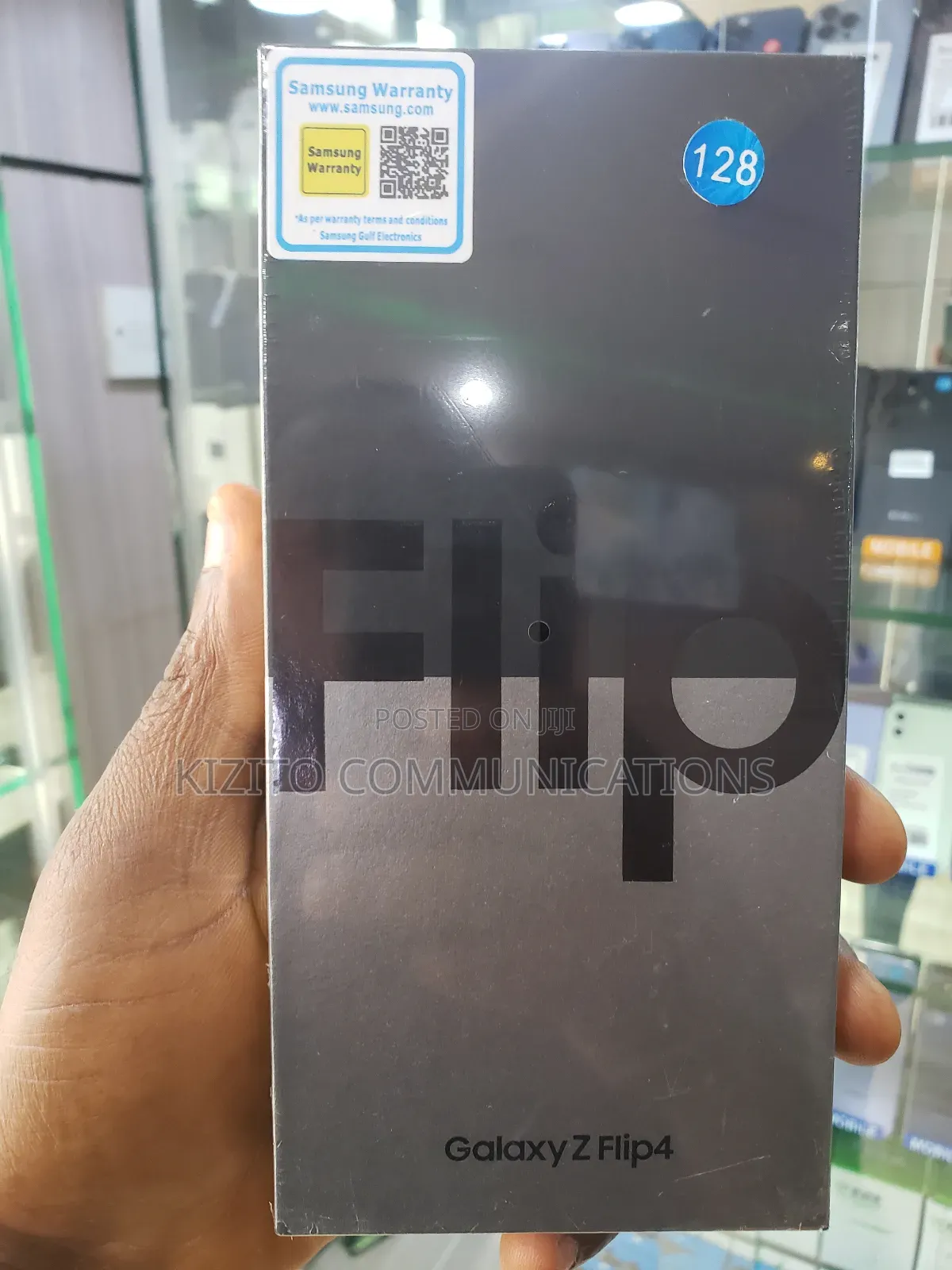 New Samsung Galaxy Z Flip4 128 GB Black