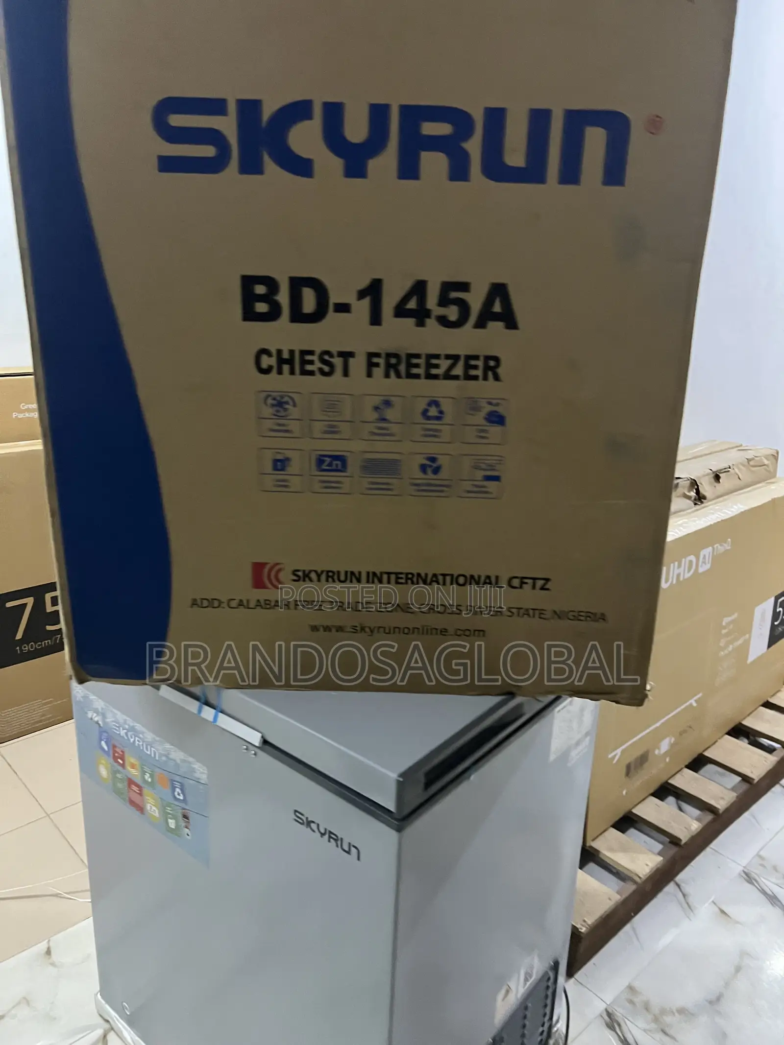 Skyrun 145l Chest Freezer – Strong Cooling at Affordable Price