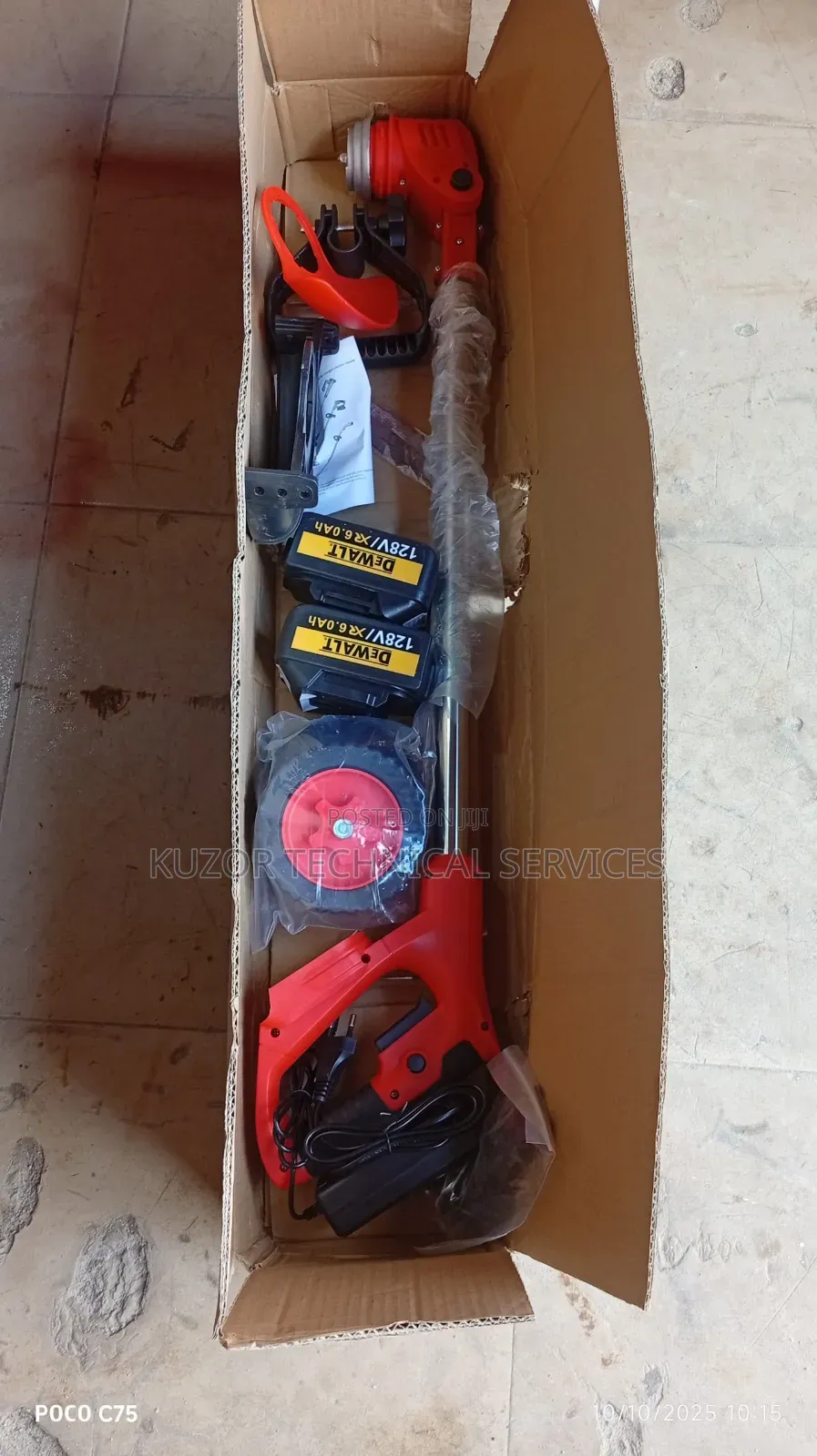 Dewalt Cordless Brush Cutter Kit