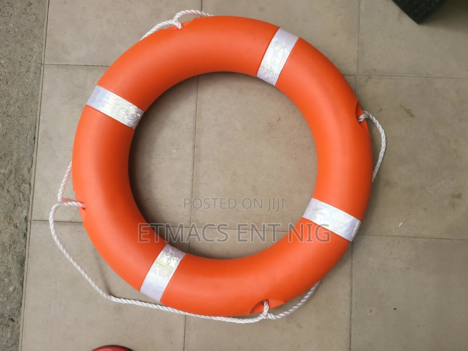 Life Bouy With Marine Rope