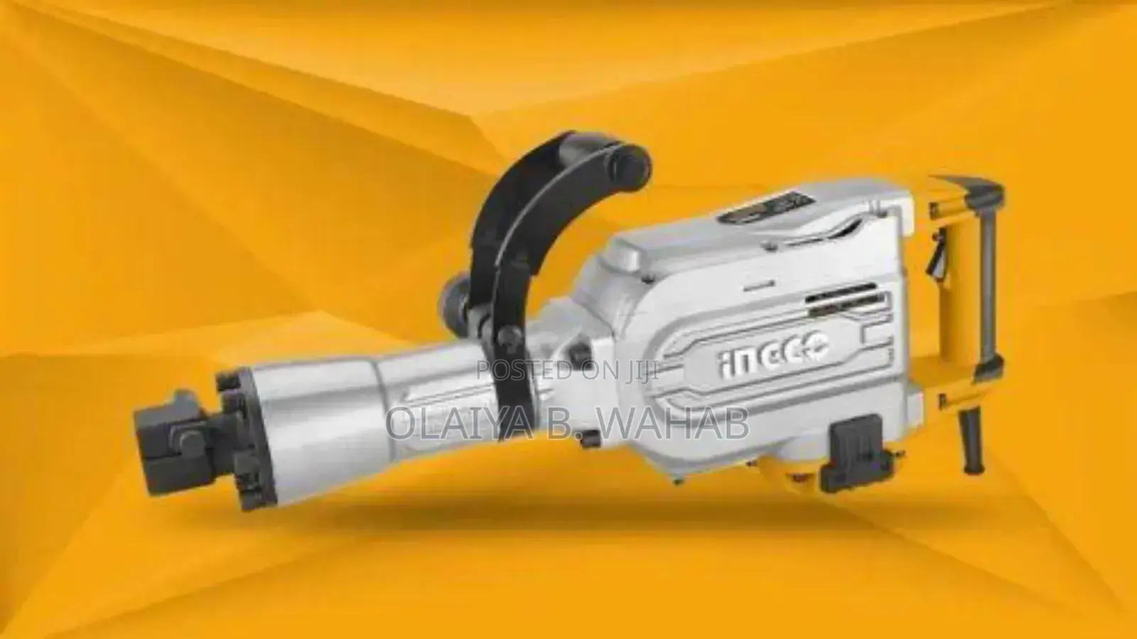 Total Ingco 1700w Jack Hammer Machine – Heavy-Duty With 1 Bit