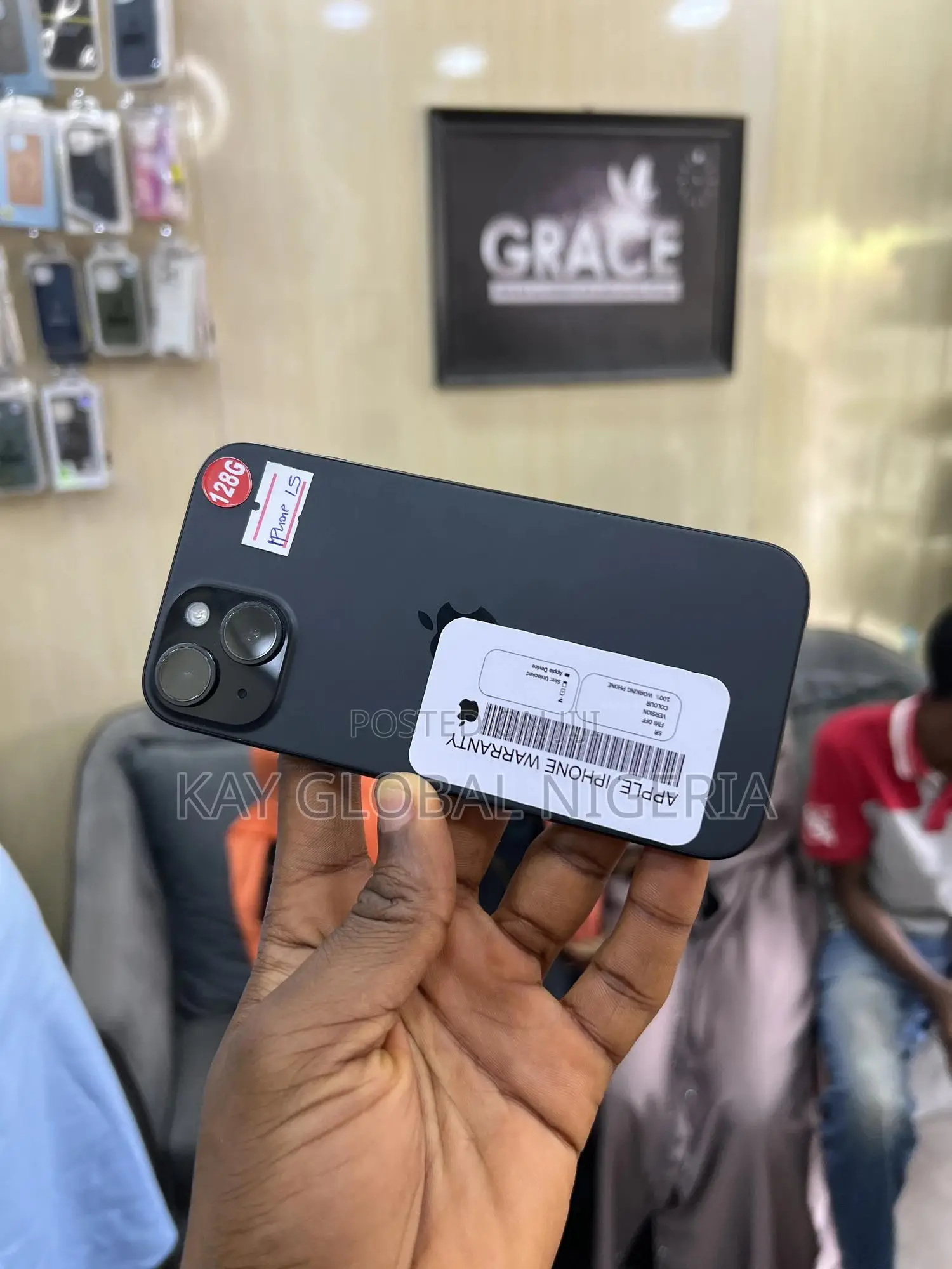 Apple iPhone 15 128 GB Black