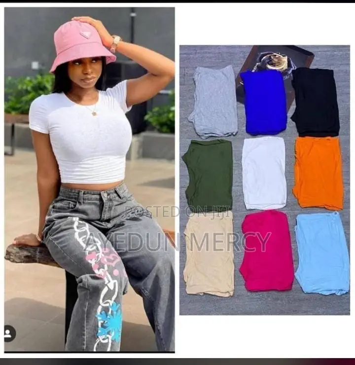 Ladies Crop Tops