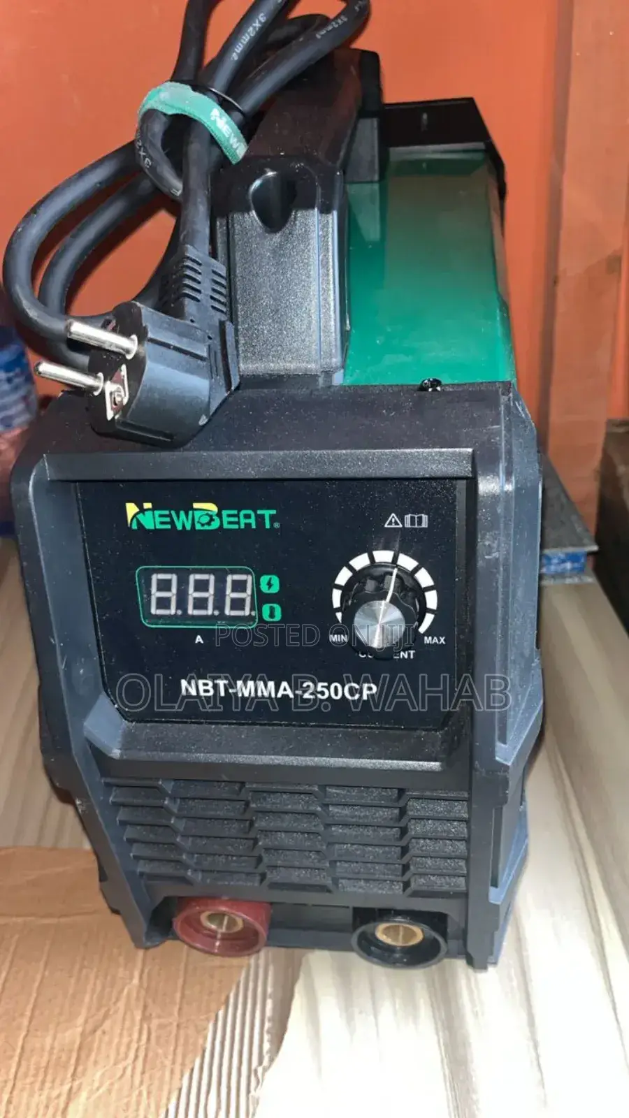 New Beat Mma-250 Inverter Welding Machine – Heavy-Duty Efficient