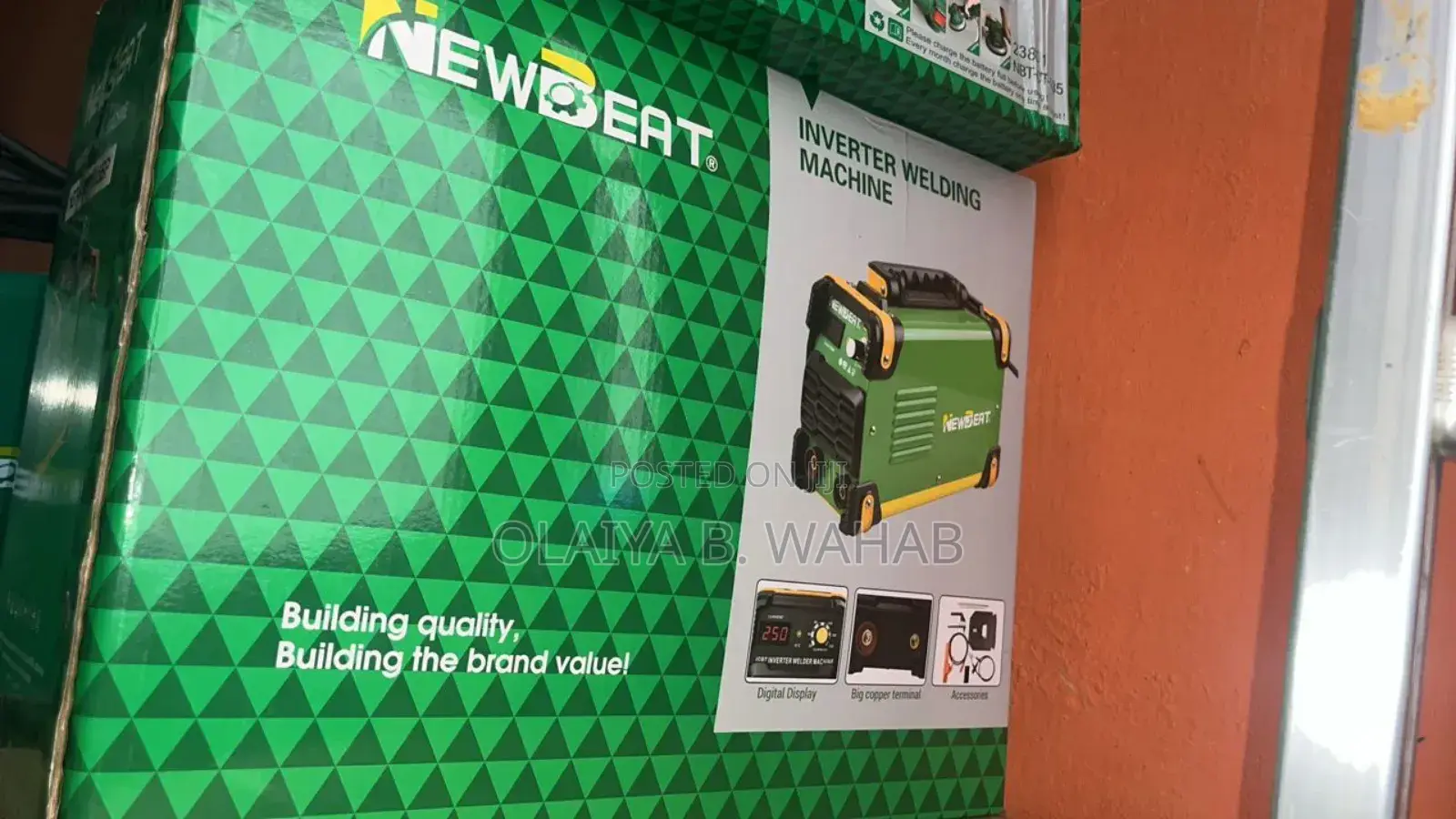 New Beat Mma-250 Inverter Welding Machine – Heavy-Duty Efficient
