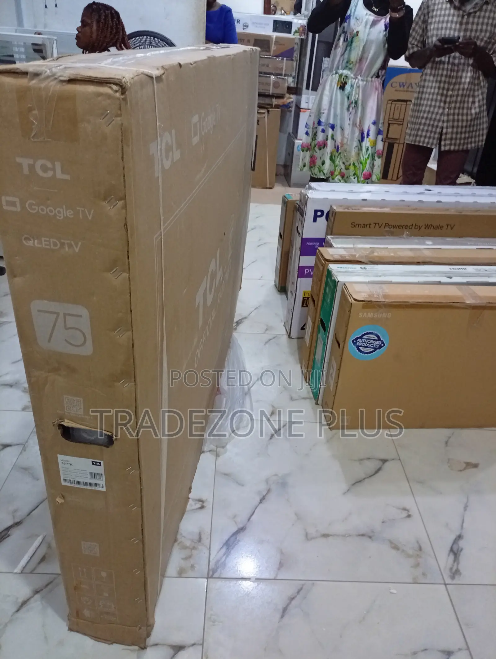 TCL 75” Tv for Football, Netflix Chill