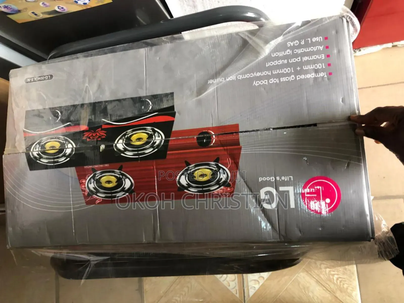Lg Table Top Gas Cooker