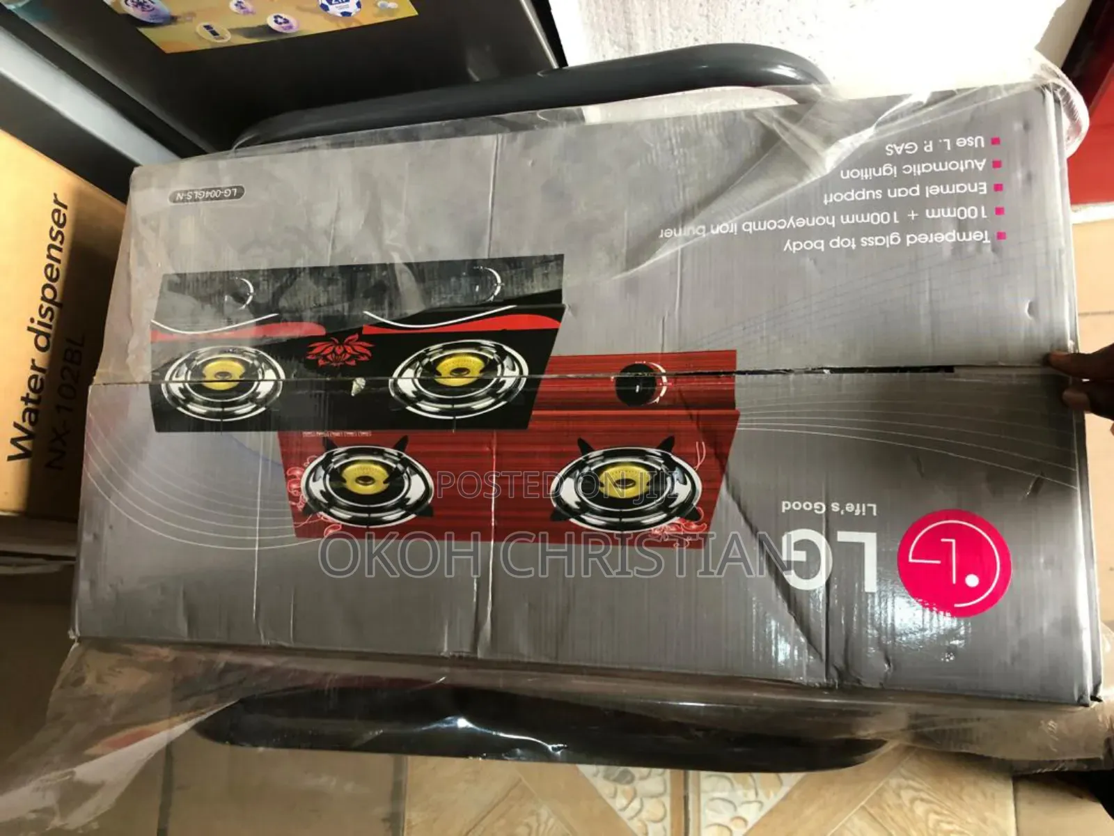 Lg Table Top Gas Cooker