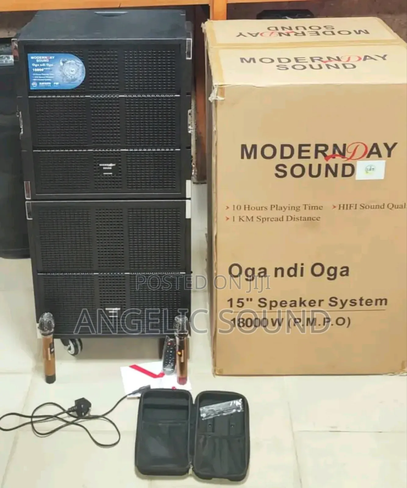 Modern Day Mini Line Array (Oga Ndi Oga) Built-in in Rechargeable Batt