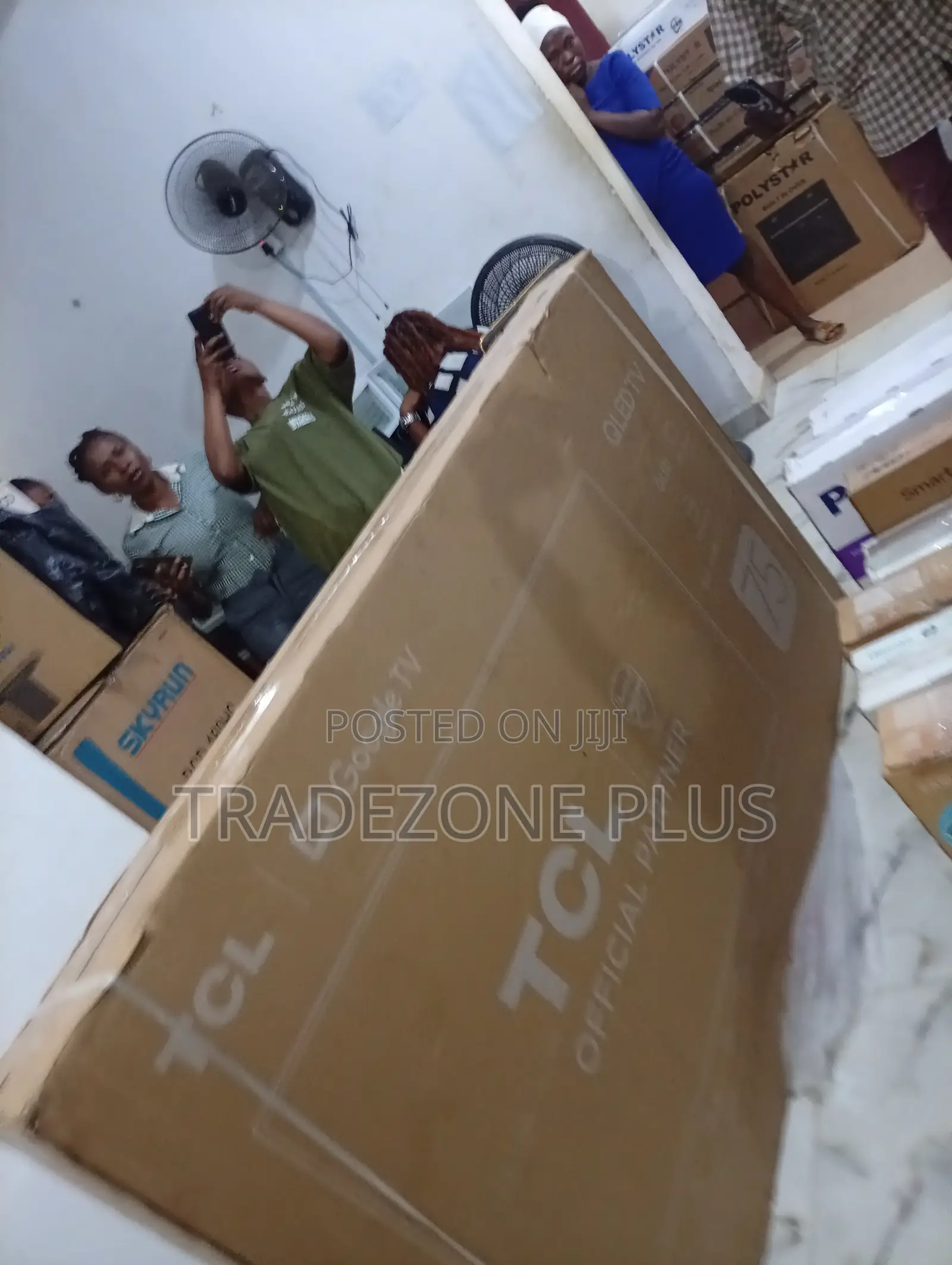 TCL 75 Inch Qled Tv With Google Assistant+ Preinstalled Prime Video