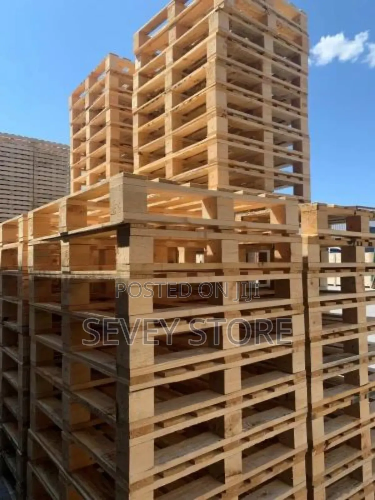 Mahogany Wood Pallet