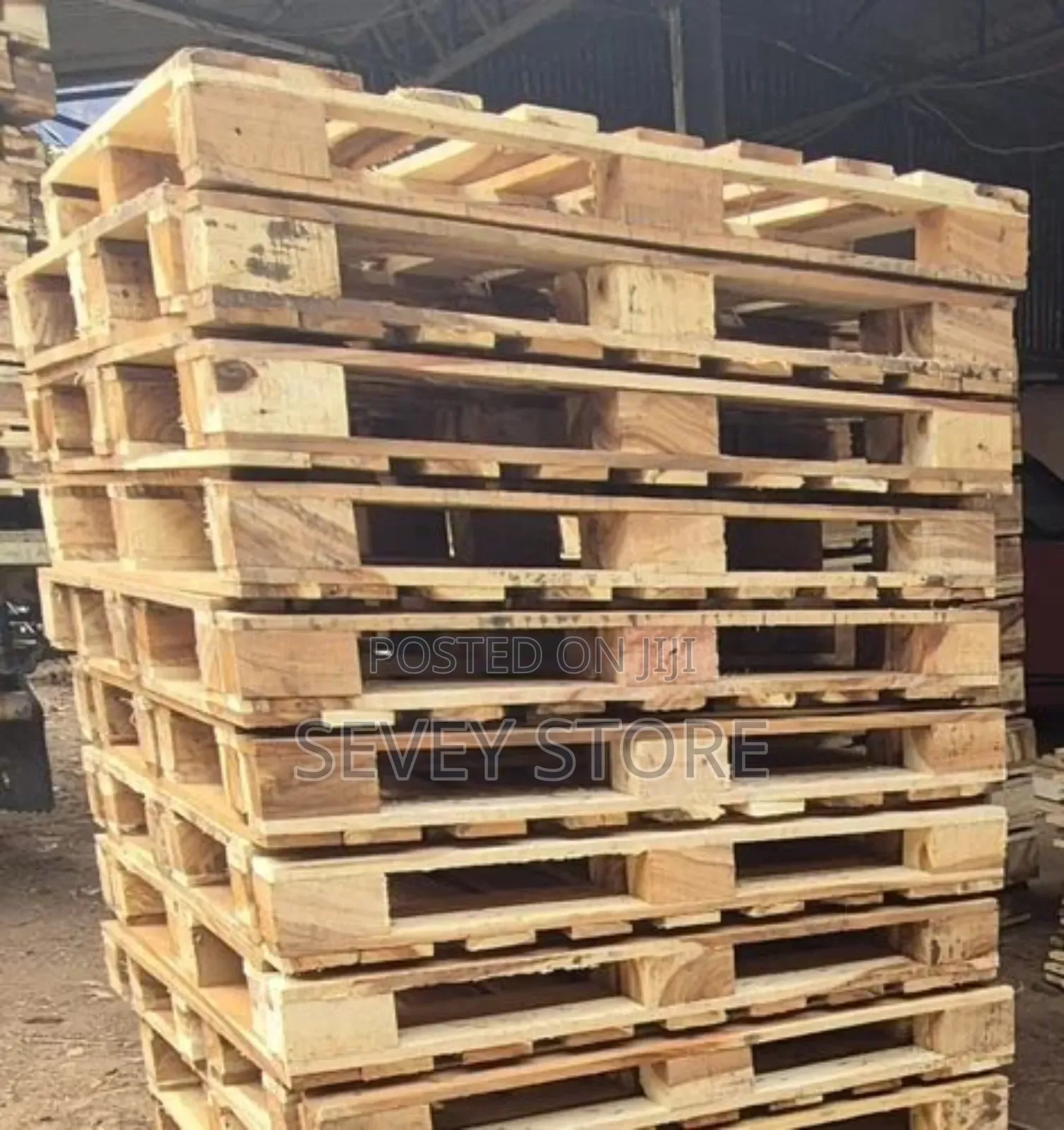 Mahogany Wood Pallet