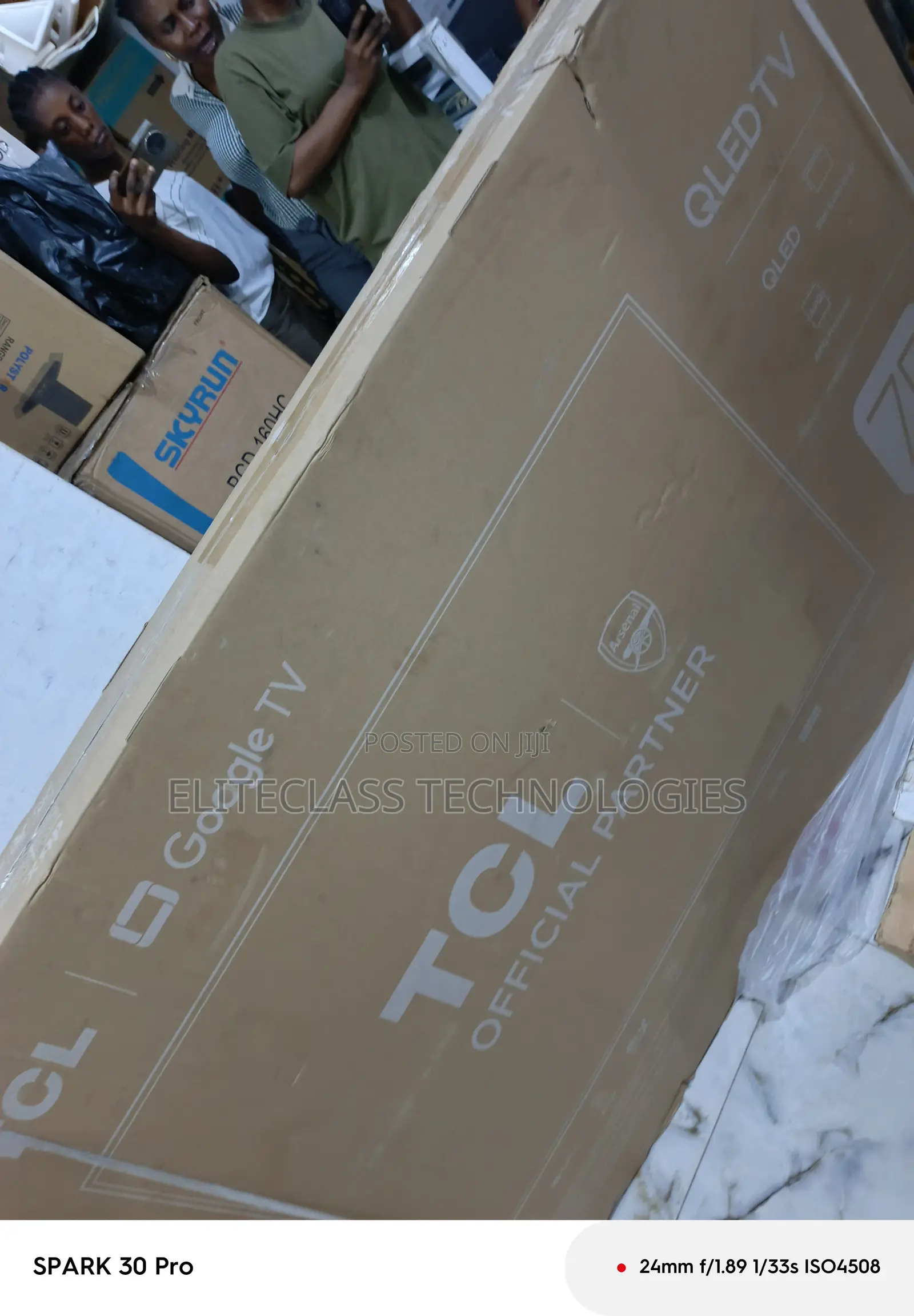 Elite TCL 75p7k Qled Smart Tv