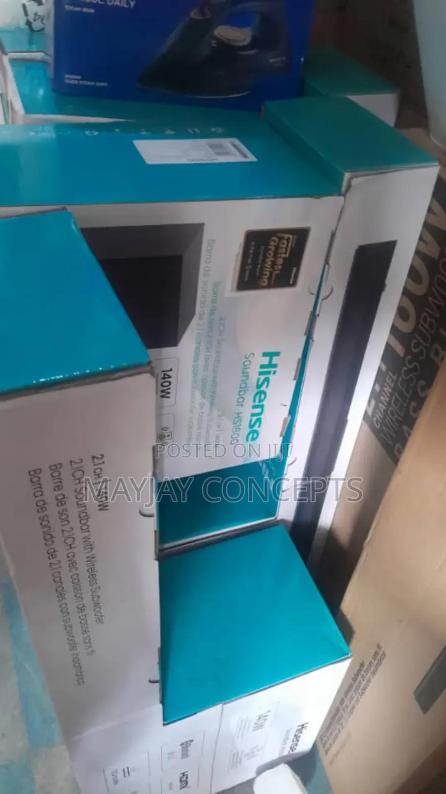 Hisense 140w Hs1800 Soundbar With Wireless Subwoofer