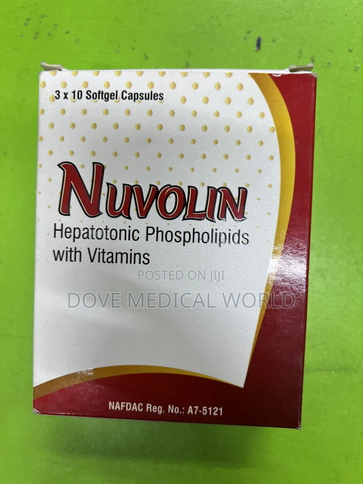 Nuvolin (Heptotonic Phospholipids and Vitamin)