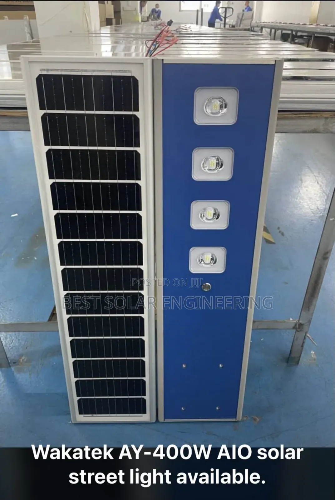 400w Wakatek Solar Street Light (Ay-400w Model)