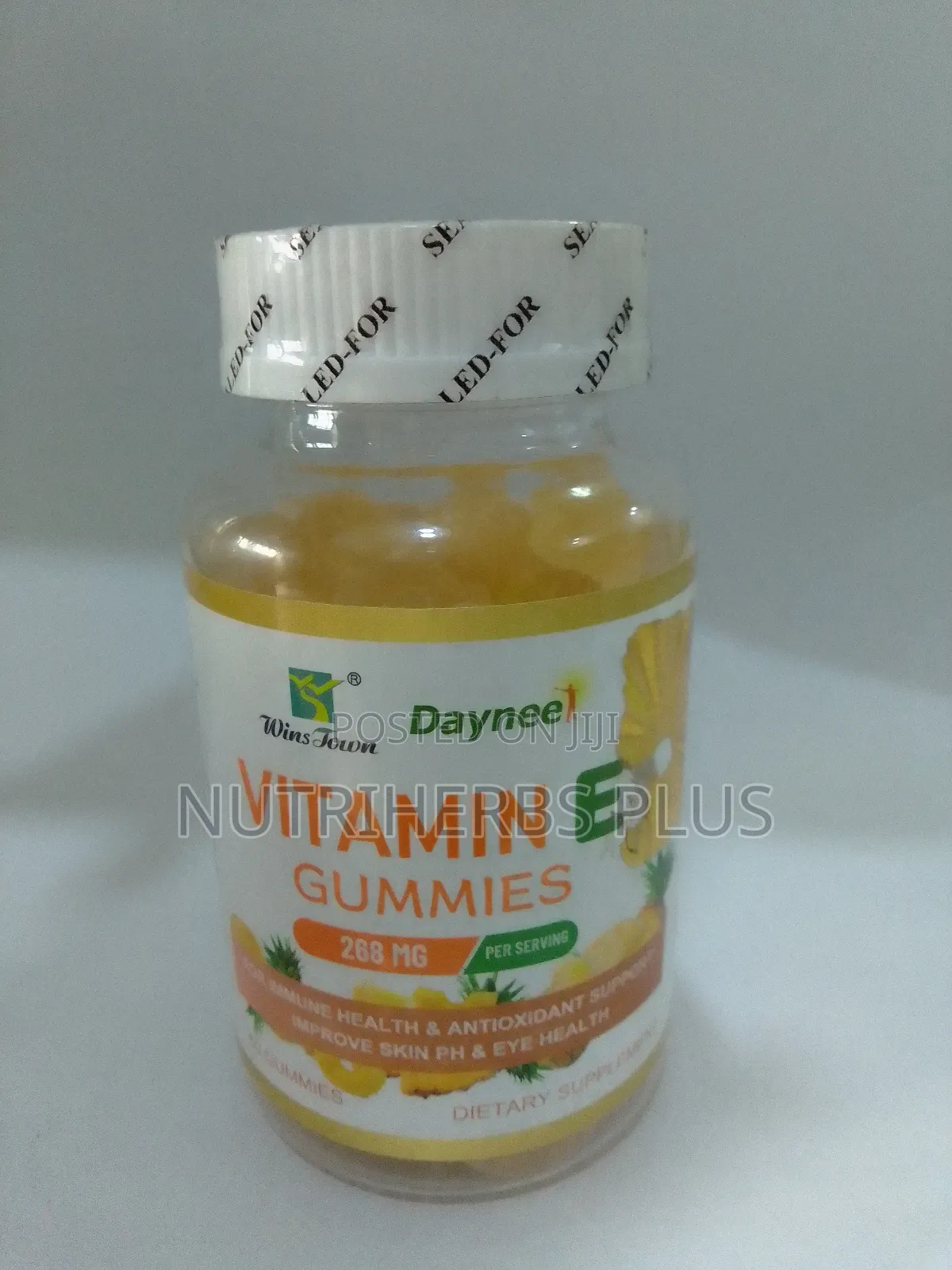 Wins Town Vitamin E Gummies 268 Mg: For Immune Support Skin Care