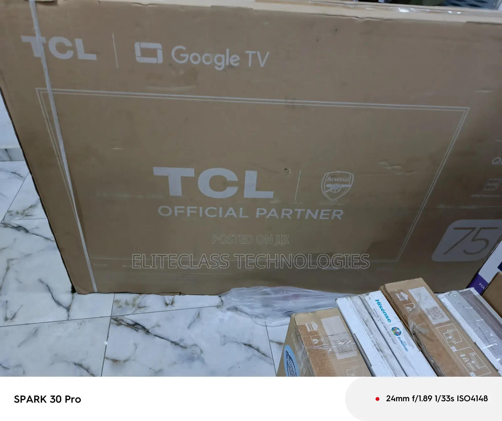 Luxirious TCL 75p7k Qled Smart Tv