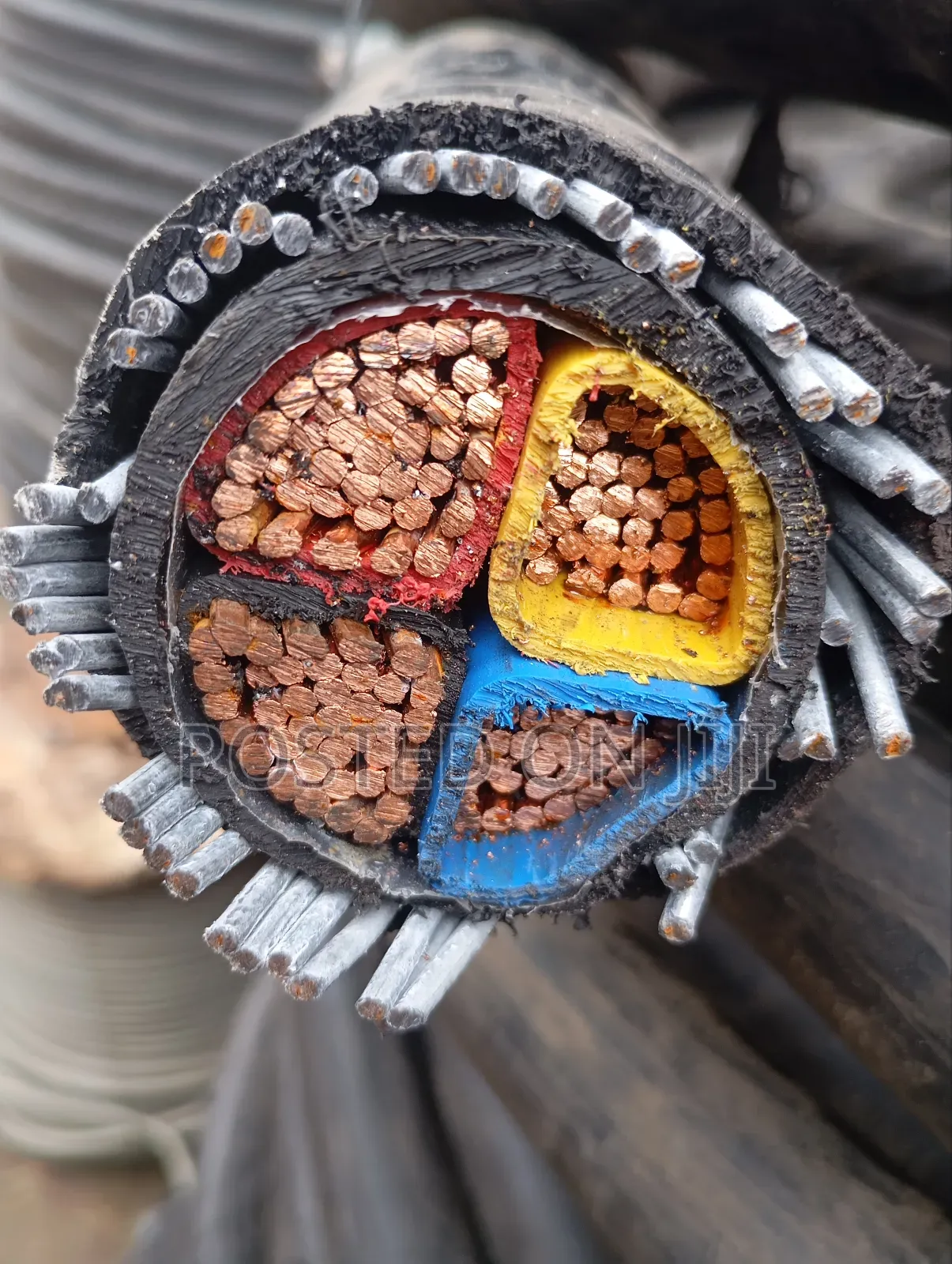 185mm*4core Nigeria High Quality Electric Armoured Cable