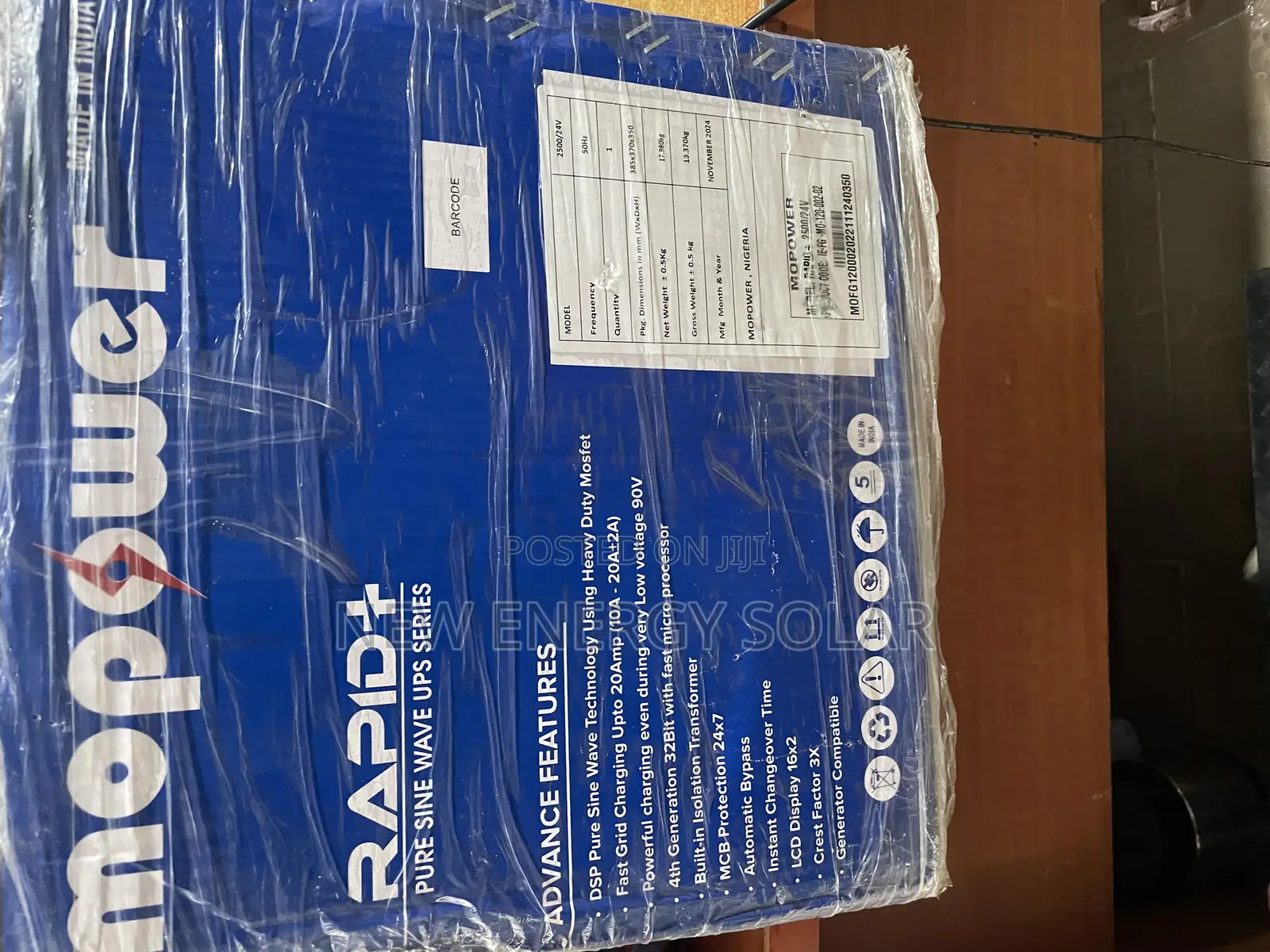 Mopower 2.5kva 24v Solar Inverter