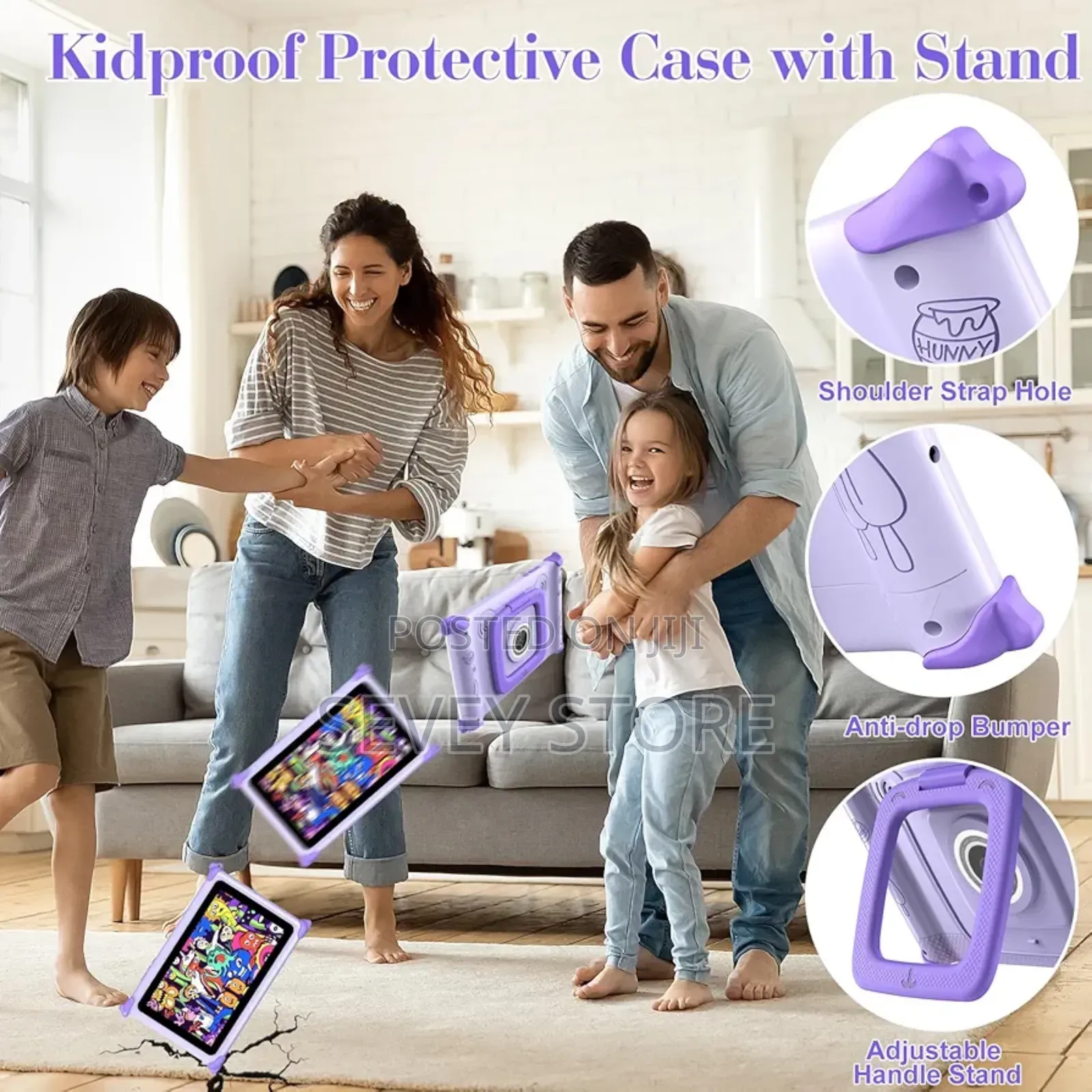 Children's Tablets With Wifi, Youtube, Baby Tablets With Shockproof