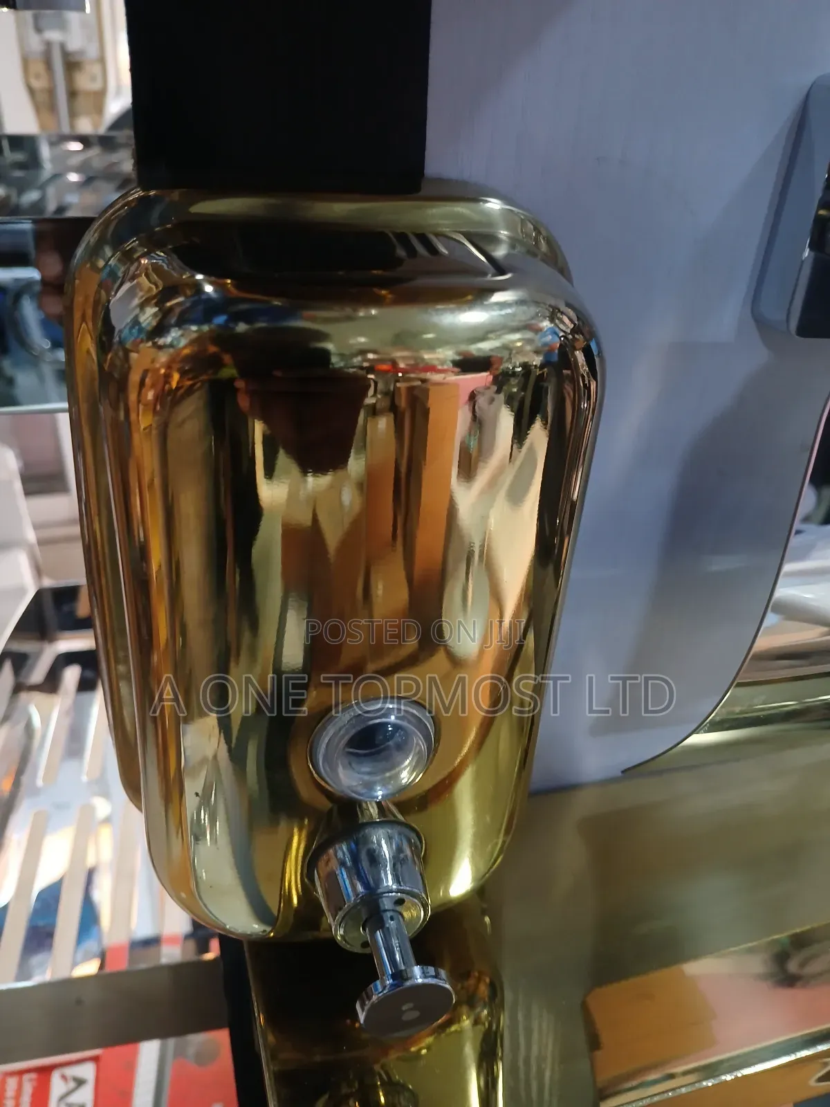 Gold Manual Soap Dispenser (500ml)
