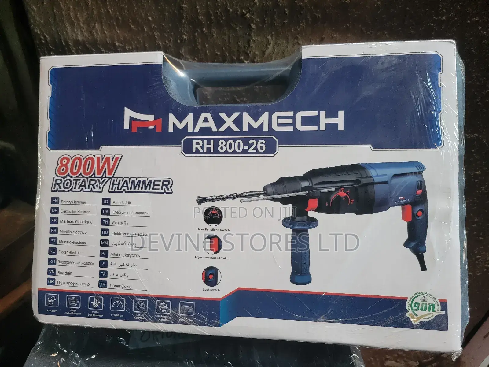 800w Maxmech Electric Rotary Machine