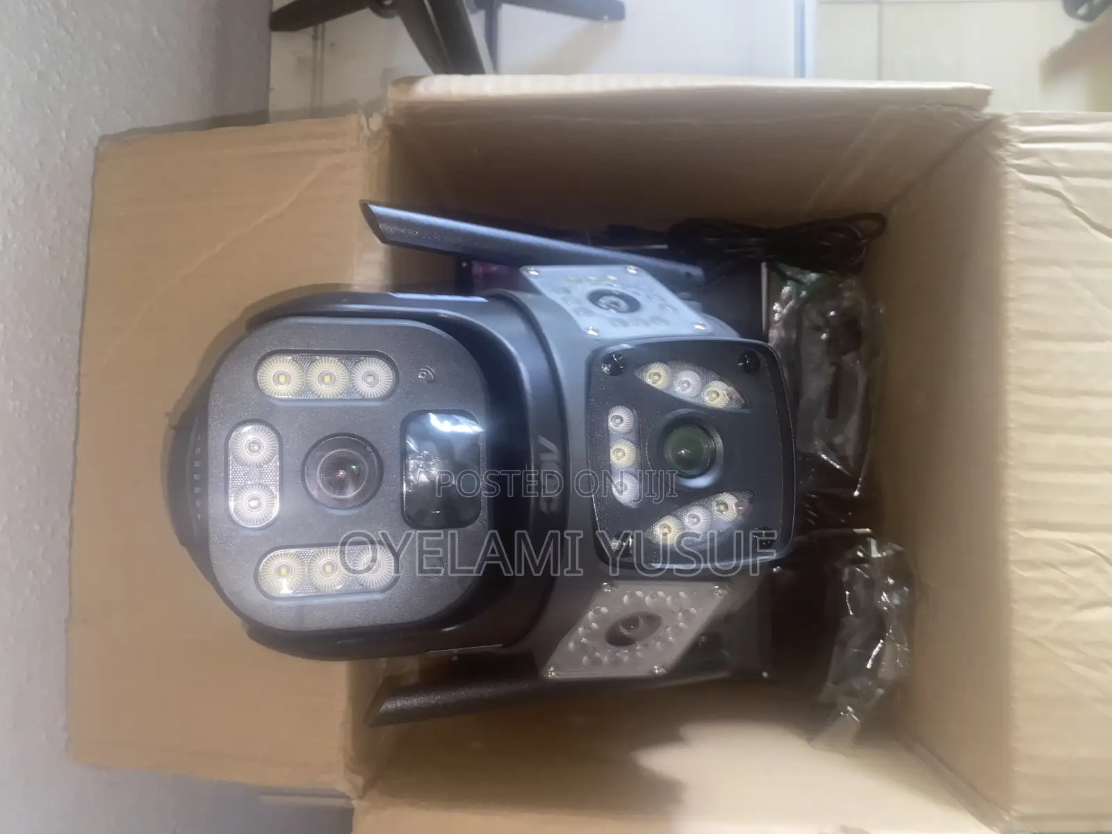 V360pro Dual Lens 4g Solar Camera Come With 64g