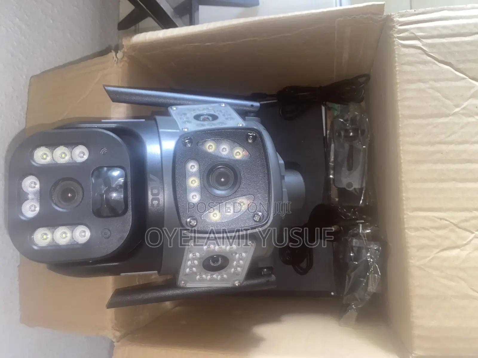 V360pro Dual Lens 4g Solar Camera Come With 64g