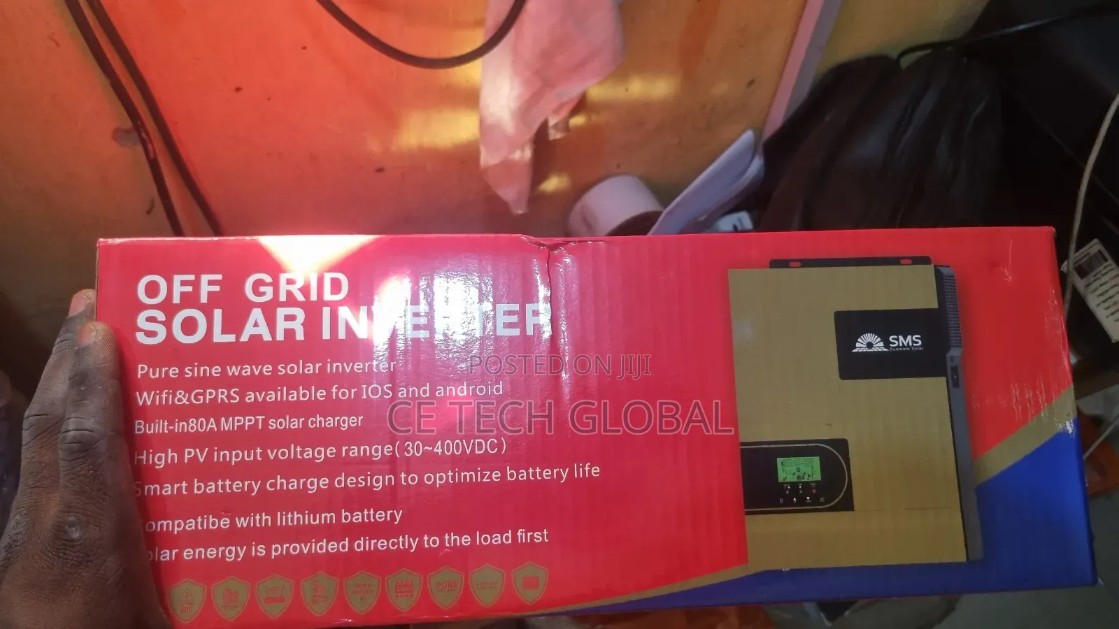 SMS 2kva 12v Hybrid Inverter