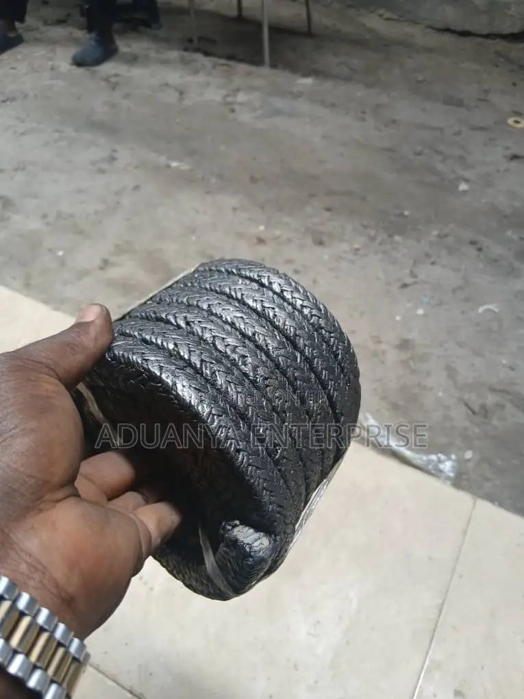 14mm * 2kg Black Graphite Gland Packing/Braided Packing