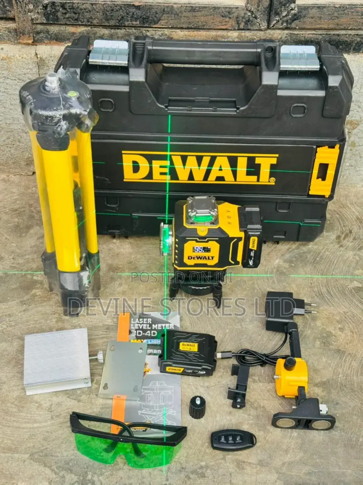 Original Dewalt Cordless Laser Level Instrument