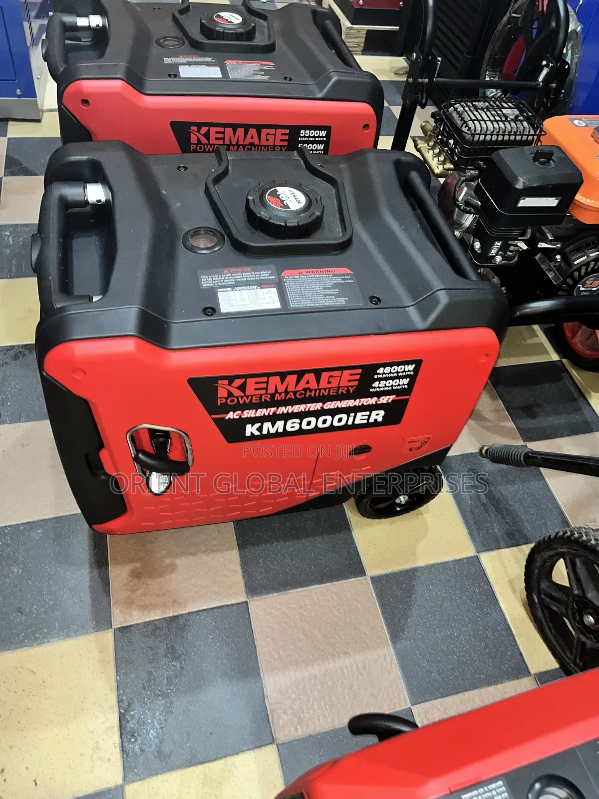 Kemage Inverter 6000ieremote Generator