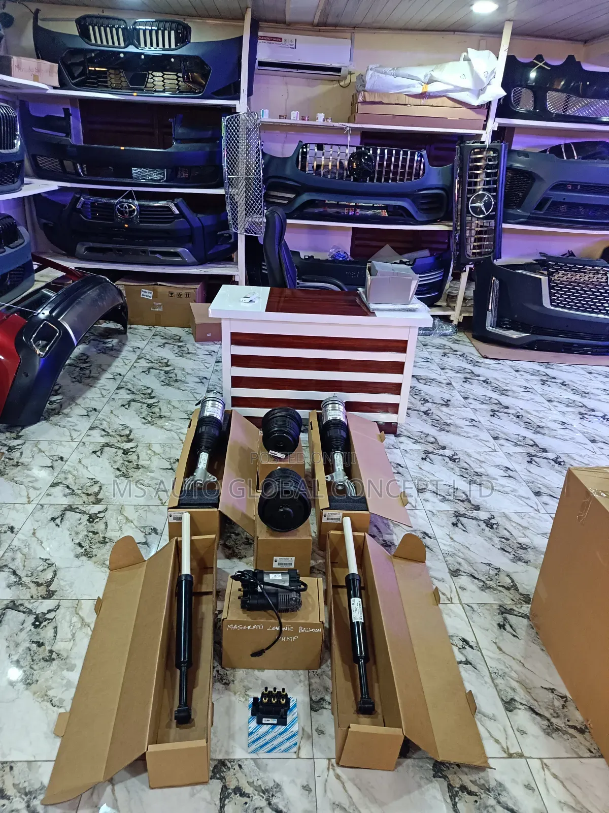 Maserati Levante Suspension