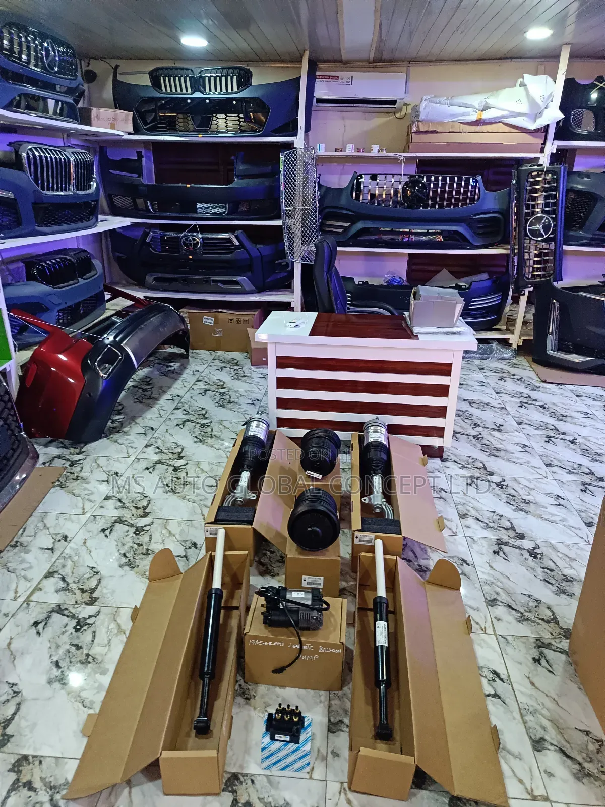 Maserati Levante Suspension