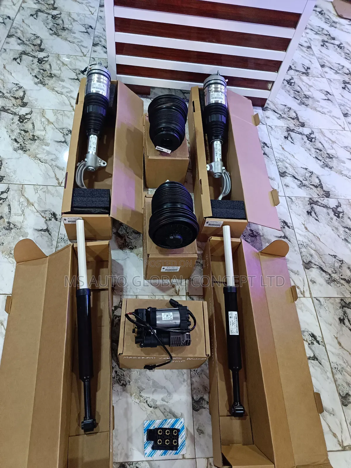 Maserati Levante Suspension