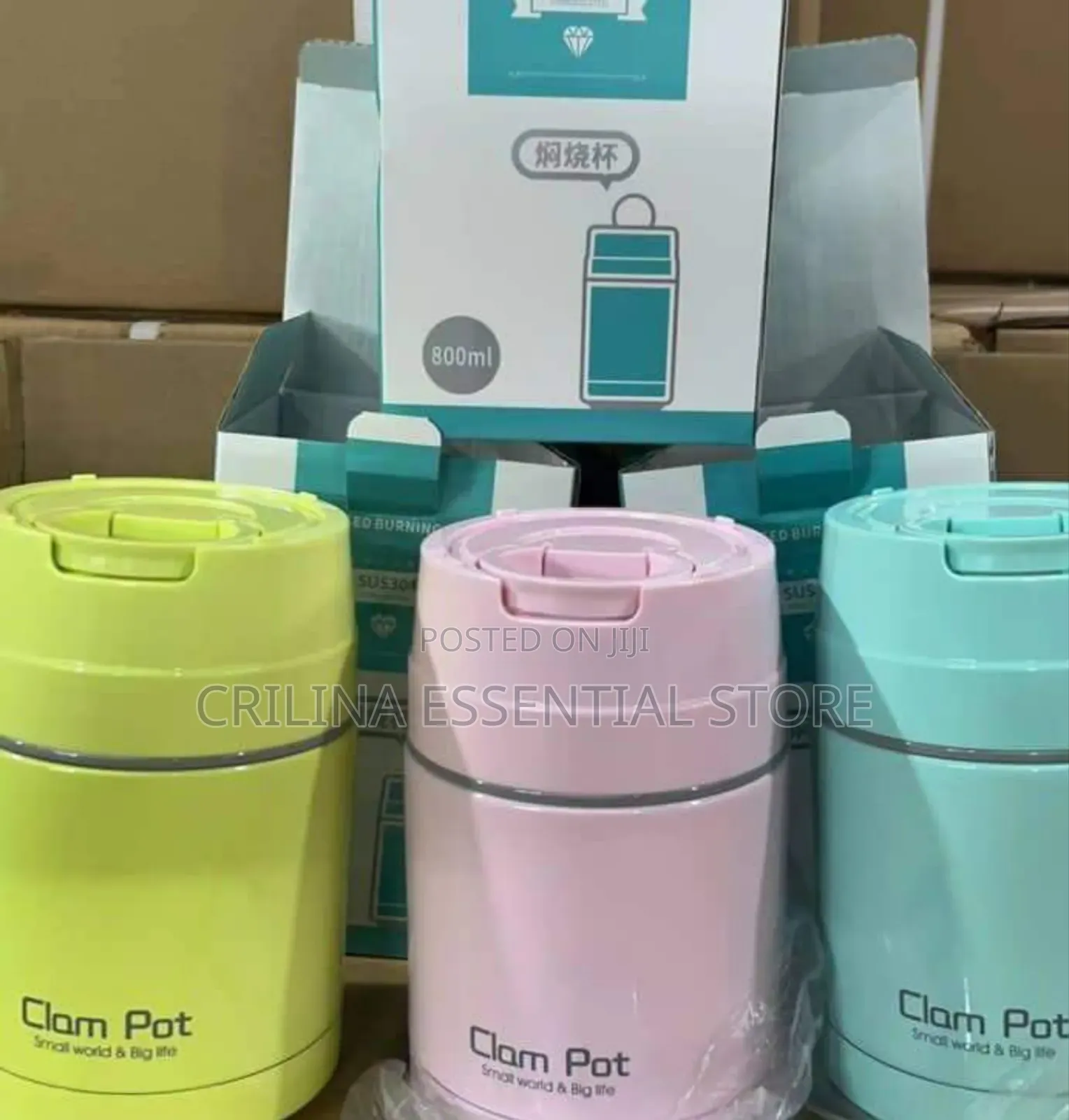 Original Clamp Pot Food Flask